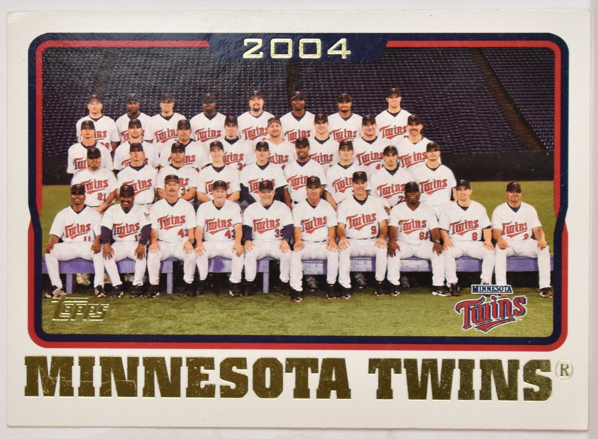 Minnesota Twins 654 2004 Topps Baseball Card