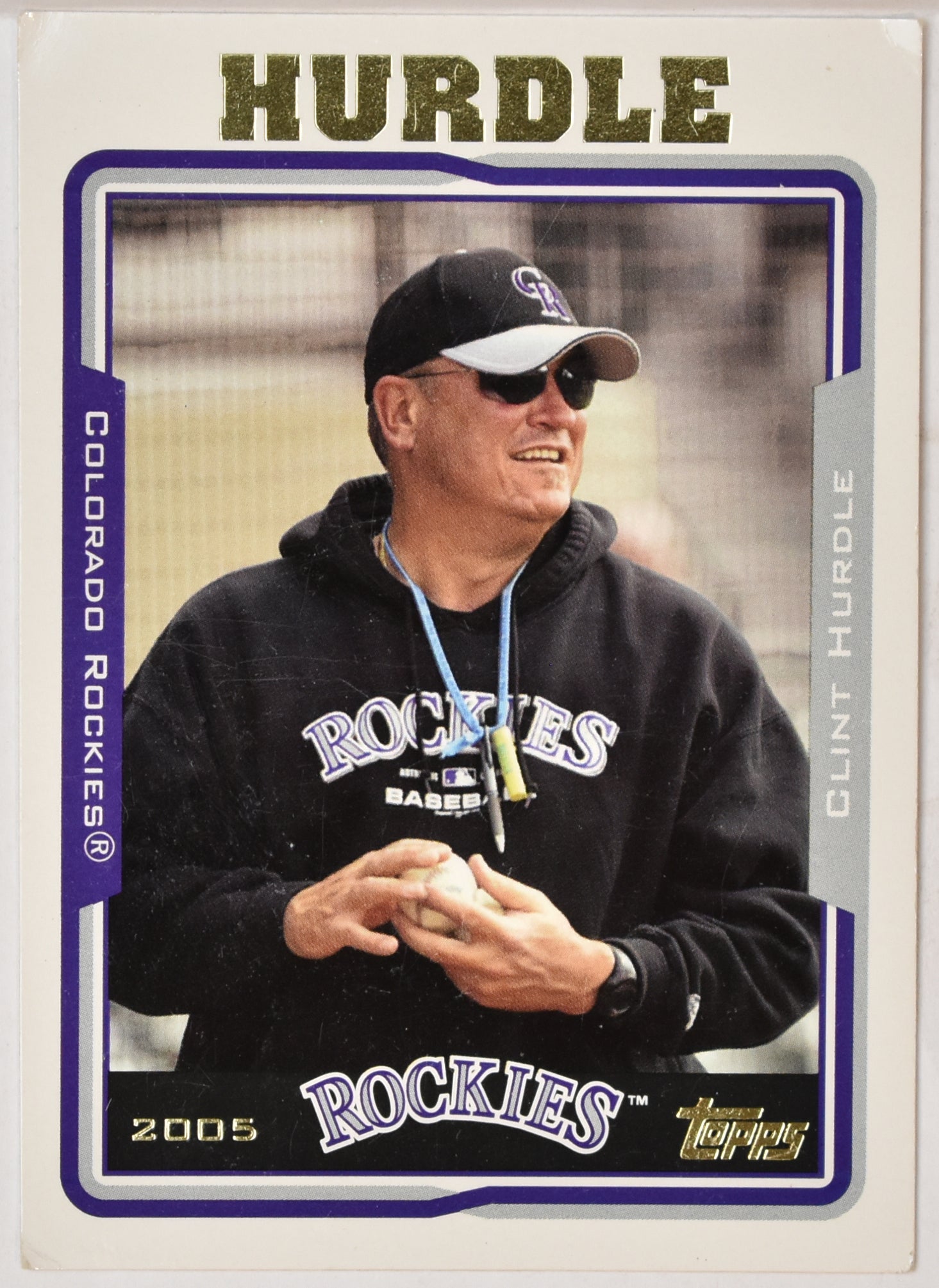 Manager Clint Hurdle 276 Topps 2004 Baseball Card