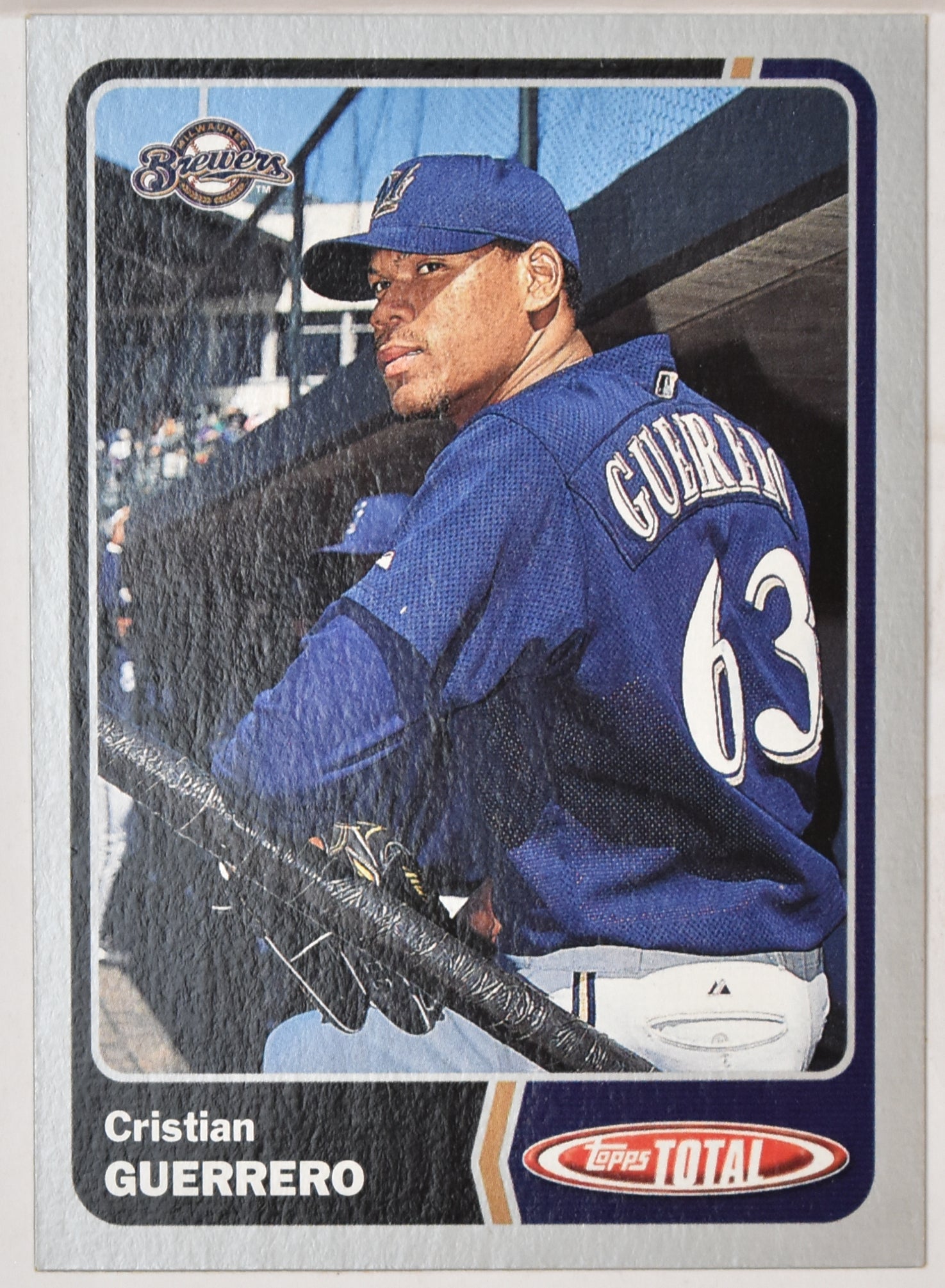 Cristian Guerrero 115 Topps Total 2003 Baseball Card