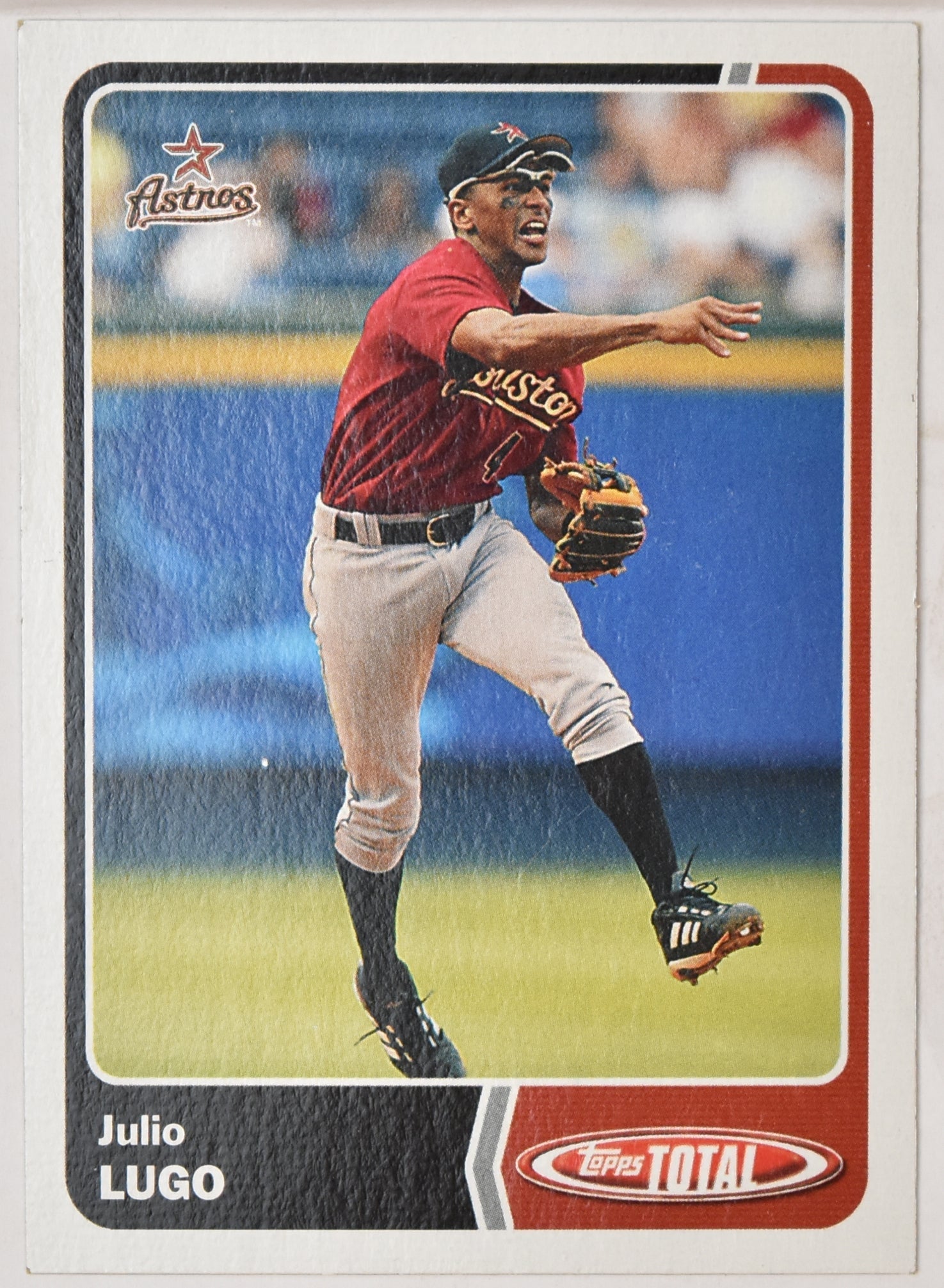 Julio Lugo 407 Topps Total 2003 Baseball Card