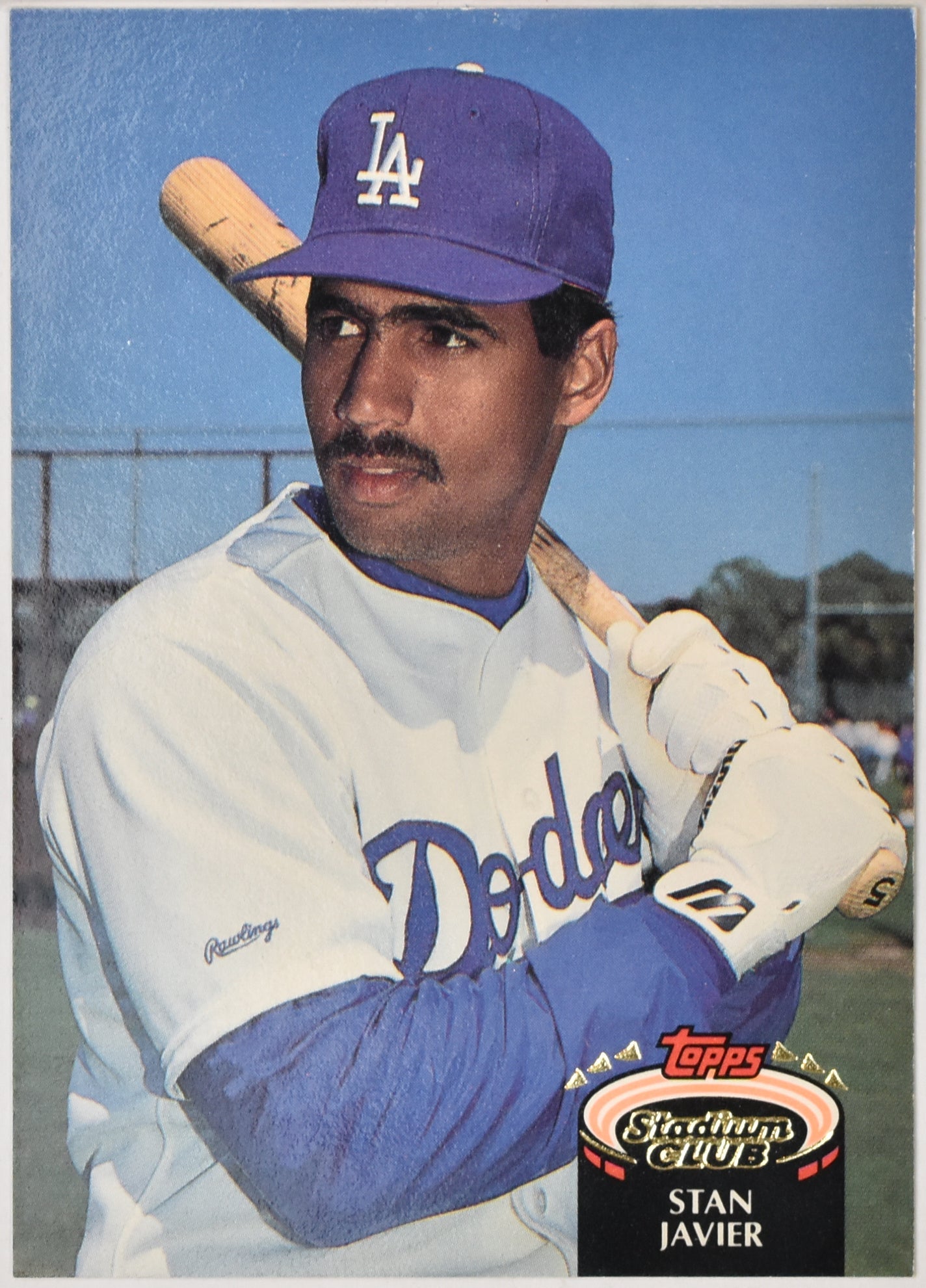 Stan Javier 187 Topps Stadium Club 92 Baseball Card