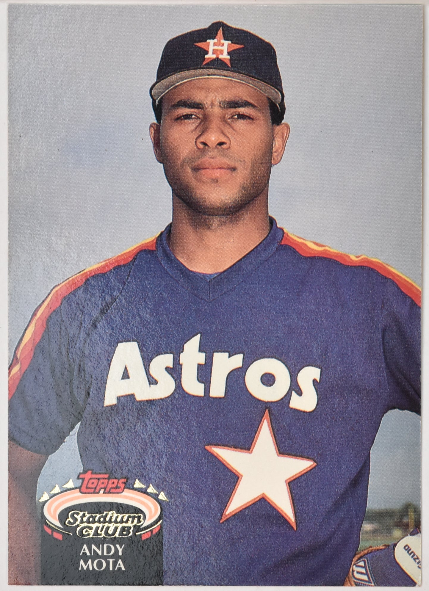 Andy Mota 166 Topps Stadium Club 92 Baseball Card