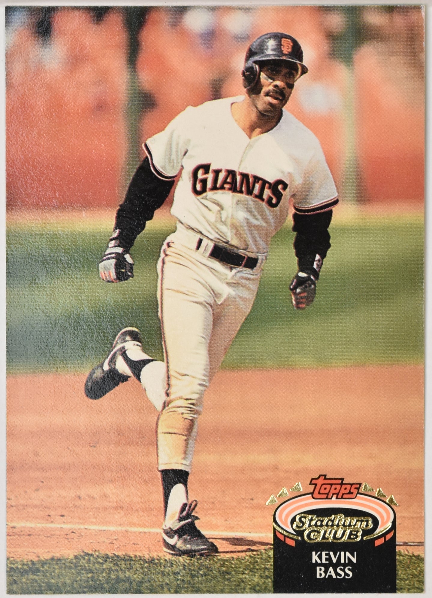 Kevin Bass 6 Topps Stadium Club 1992 Baseball Card