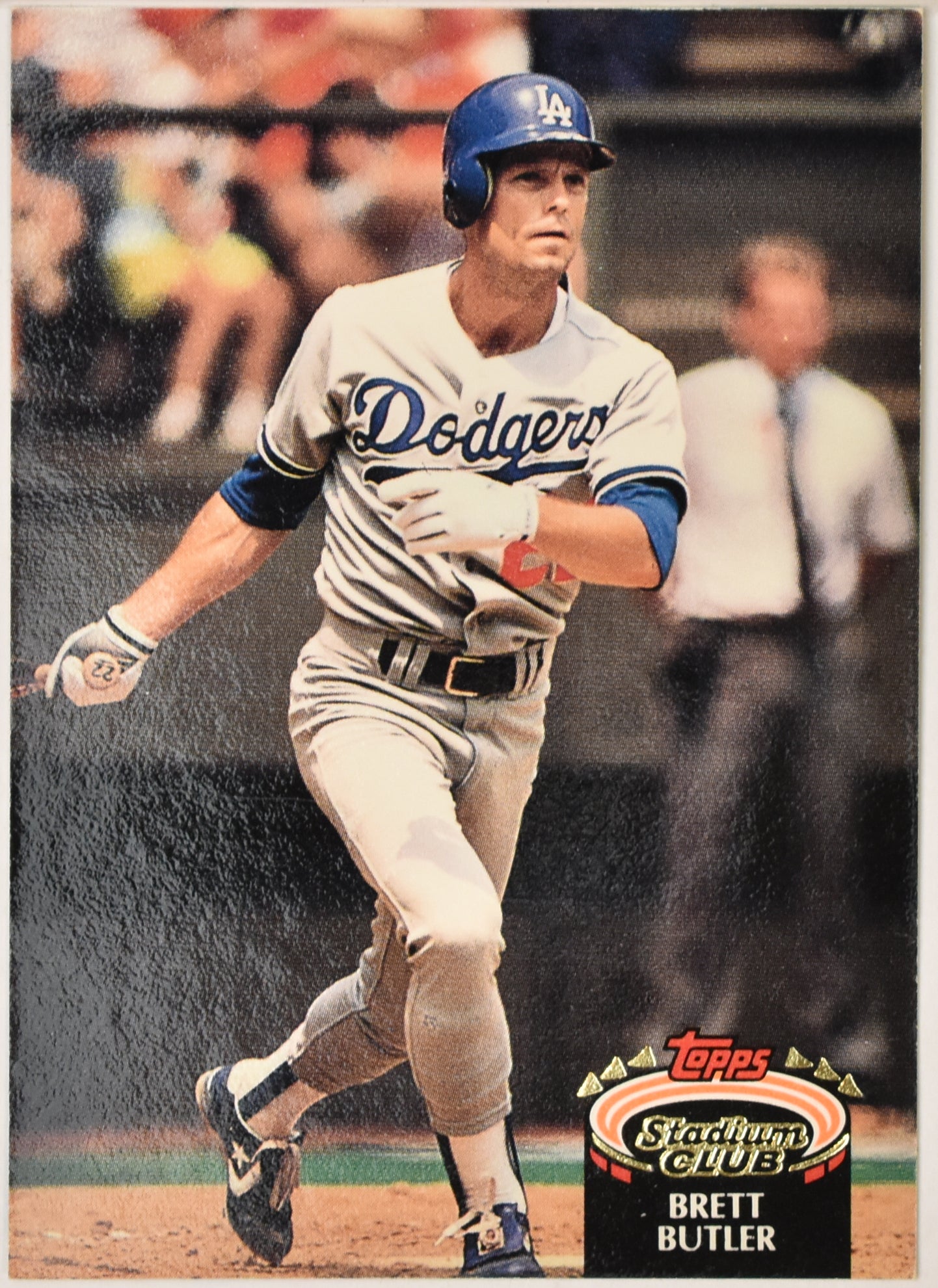 Brett Butler 292 Topps Stadium Club 1992 Baseball Card