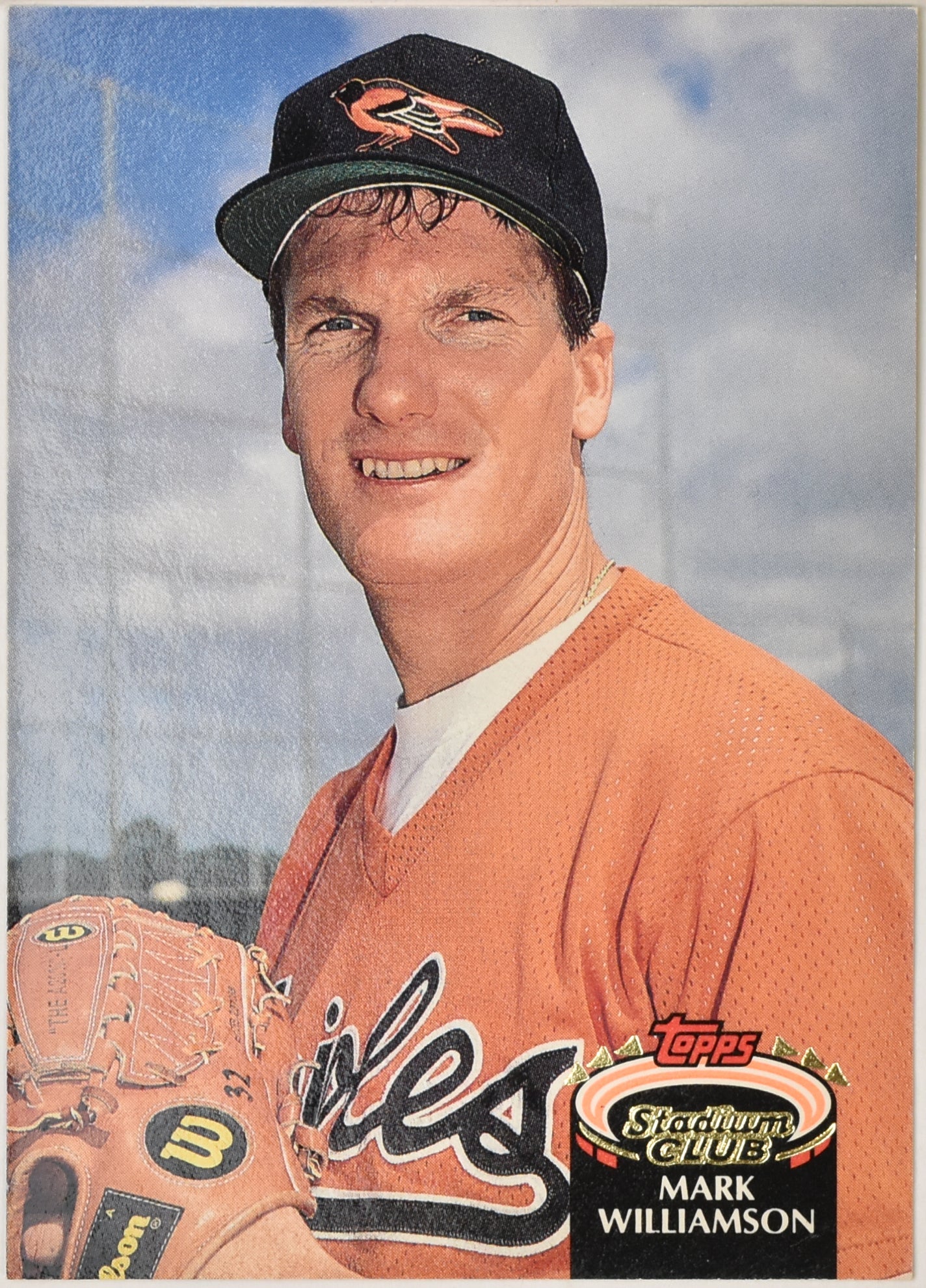 Mark Williamson 177 Topps Stadium Club 1992 Baseball Card