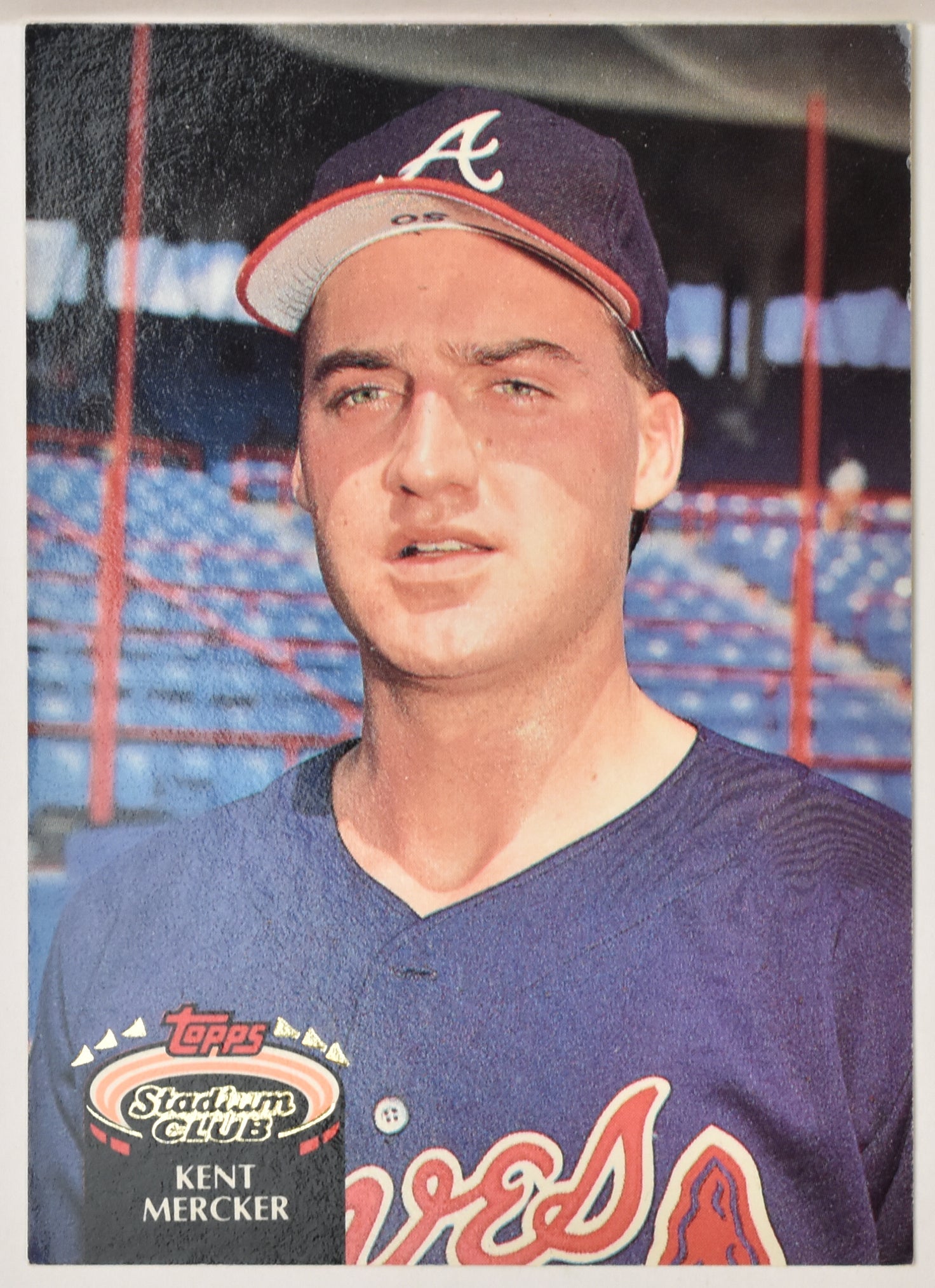 Kent Mercker 147 Topps Stadium Club 1992 Baseball Card