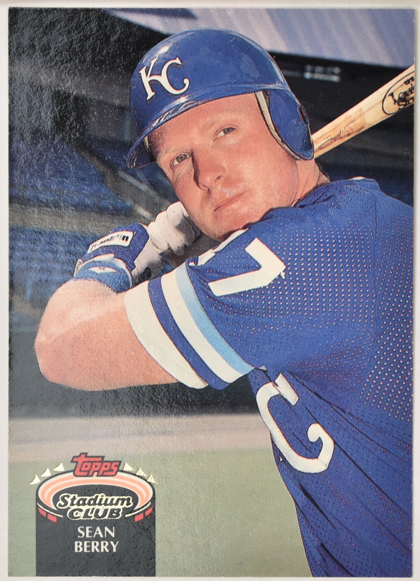 Sean Berry 114 Topps Stadium Club 92 Baseball Card