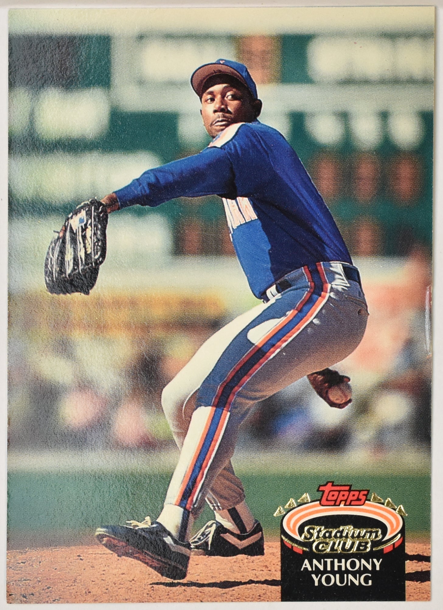 Anthony Young 85 Topps Stadium Club 1992 Baseball Card