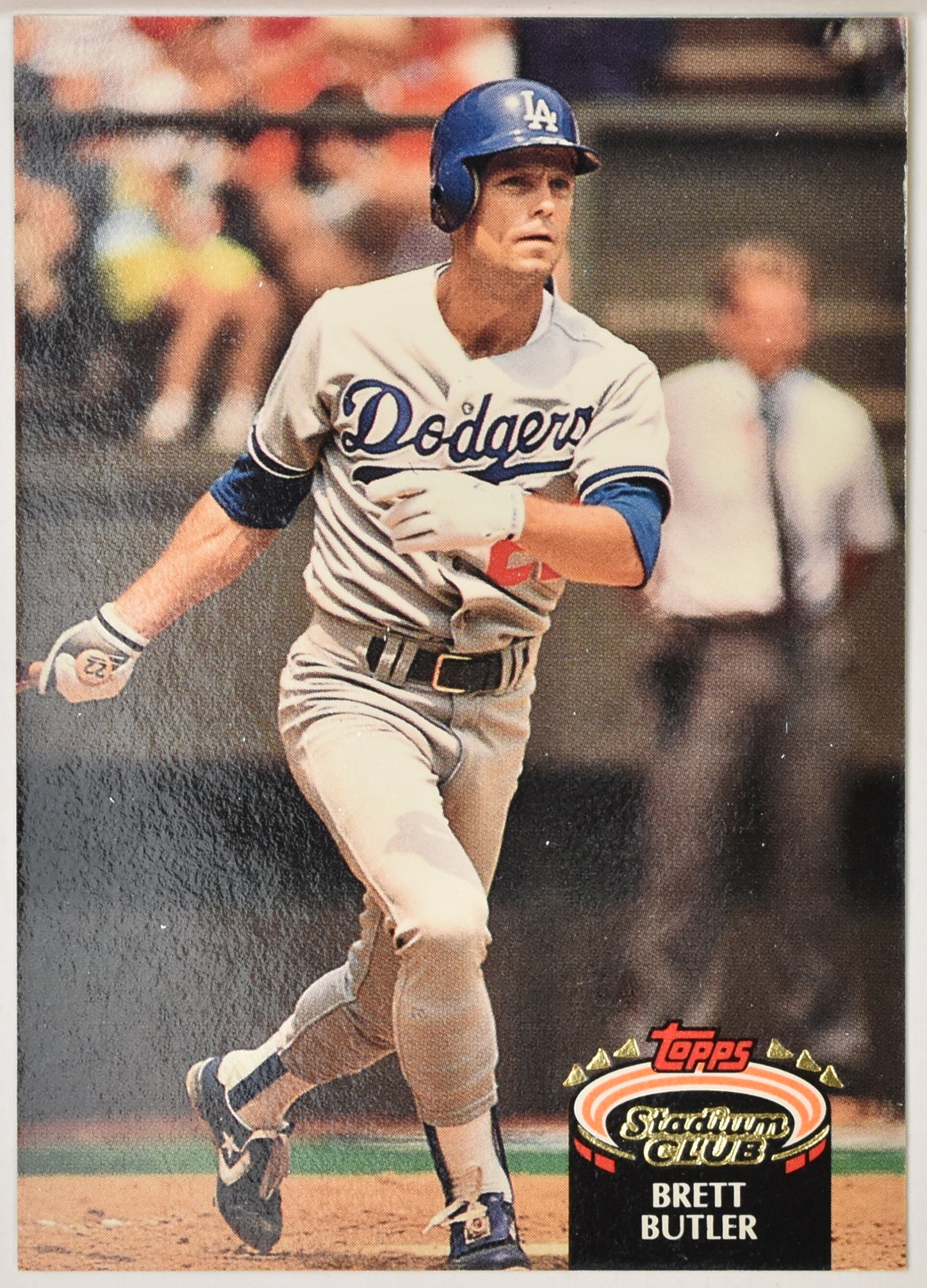 Brett Butler 292 Topps Stadium Club 92 Baseball Card