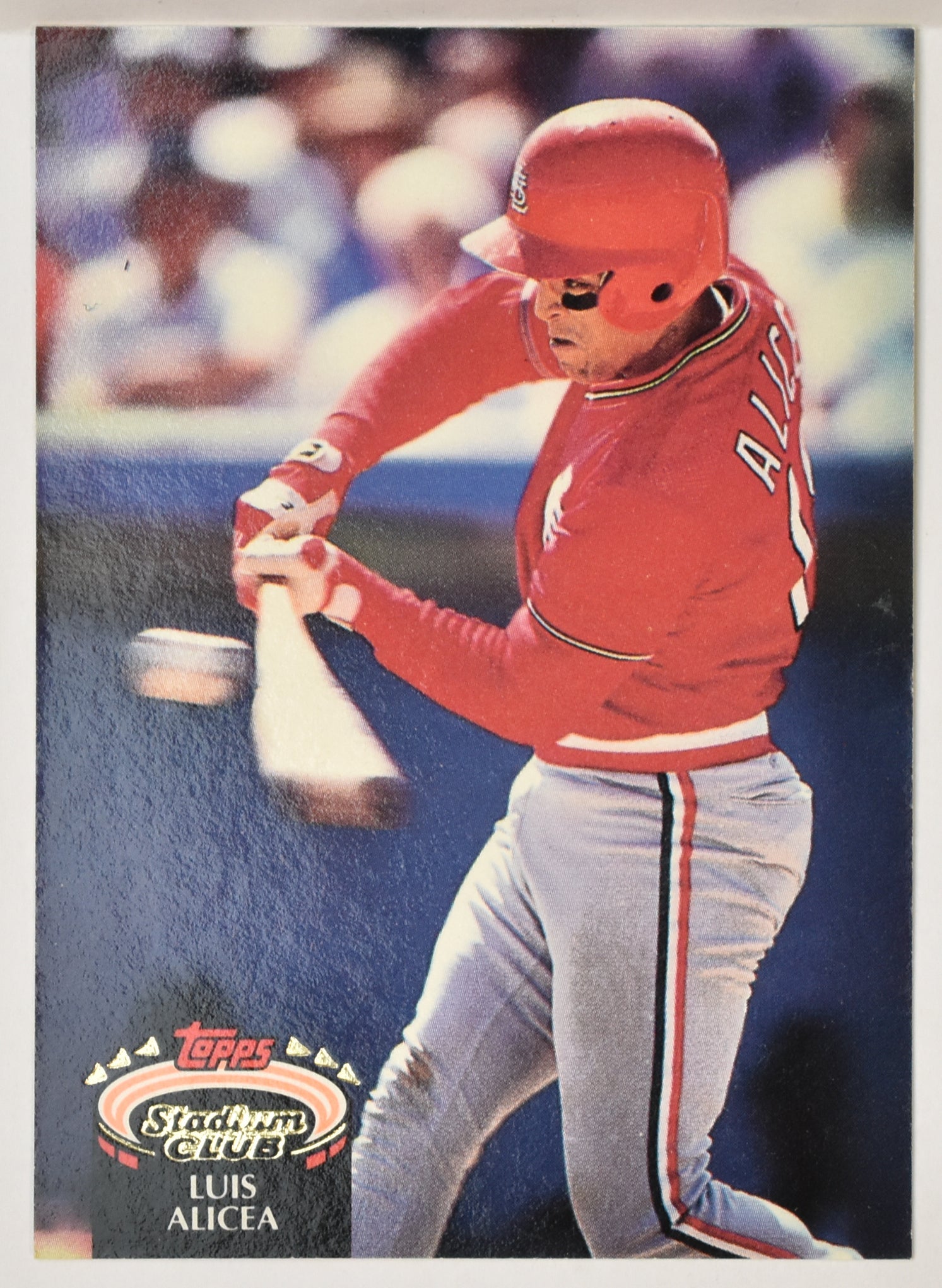 Luis Alicea 103 Topps Stadium Club 1992 Baseball Card