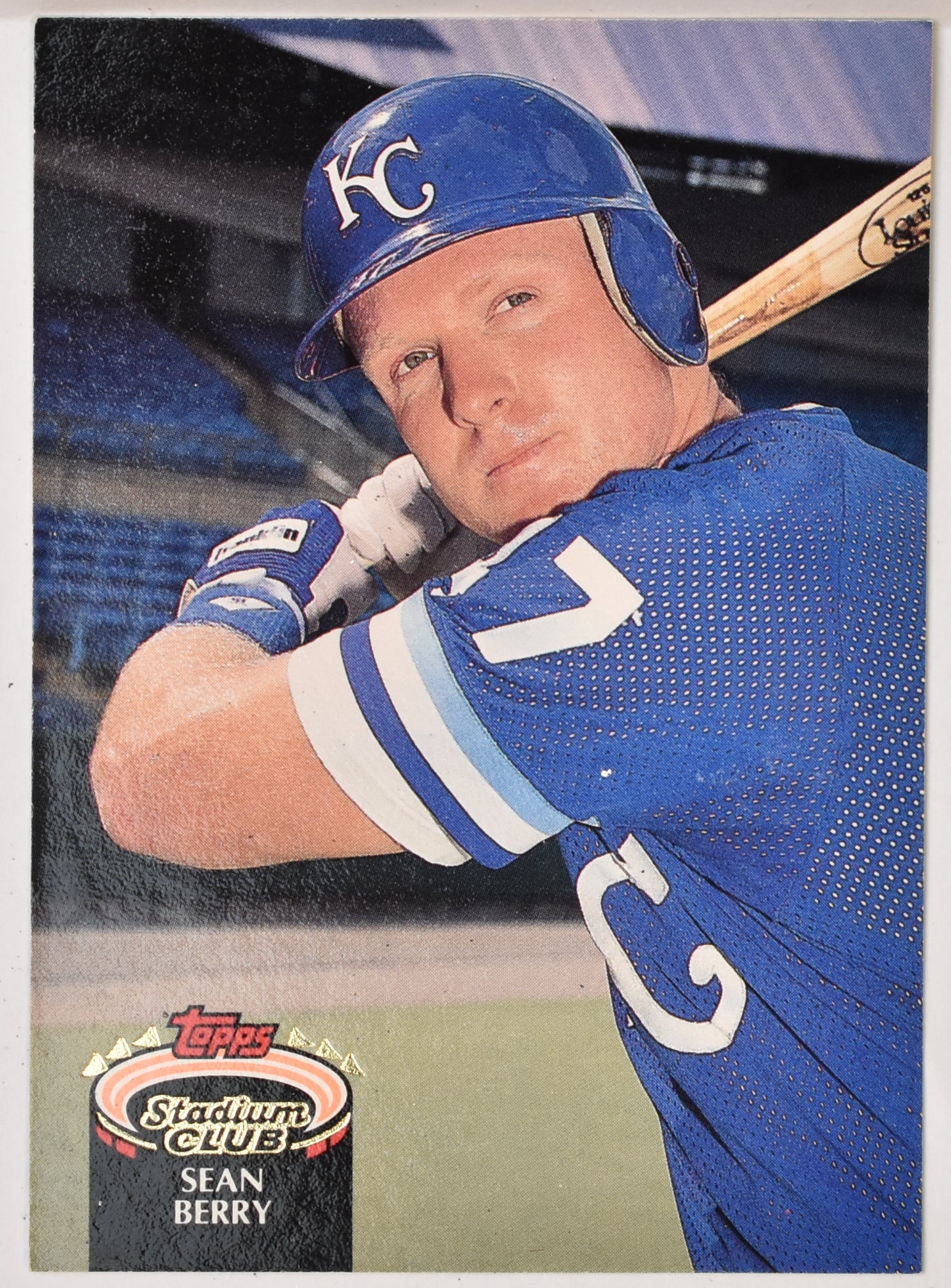Sean Berry 114 Topps Stadium Club 1992 Baseball Card