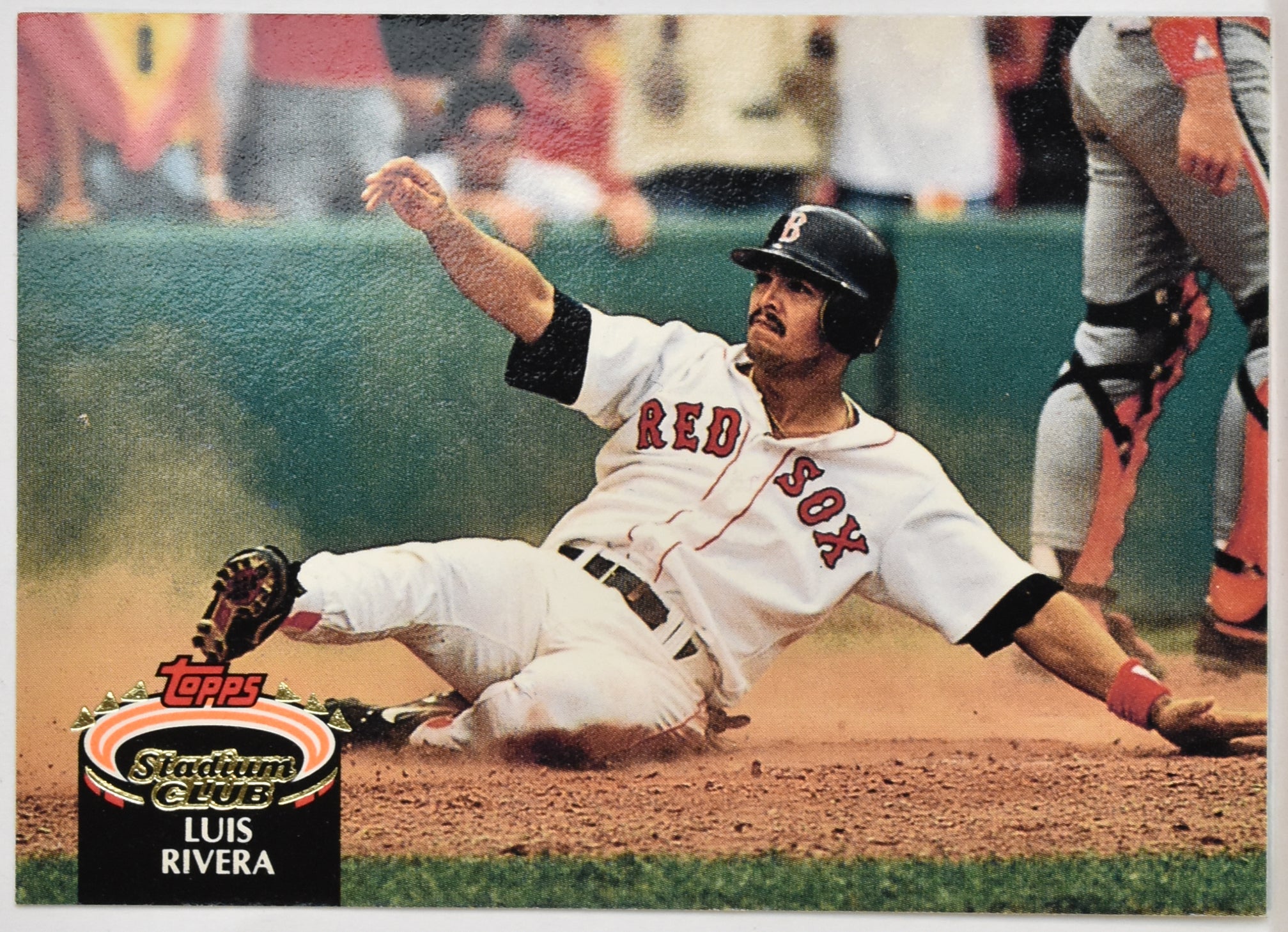 Luis Rivera 255 Topps Stadium Club 92 Baseball Card