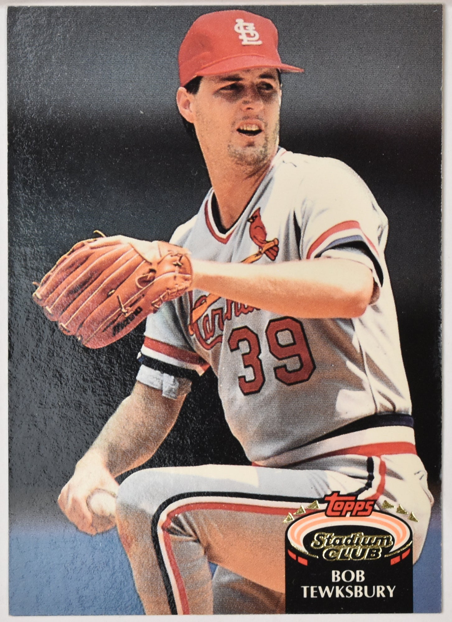 Bob Tewksbury 258 Topps Stadium Club 1992 Baseball Card