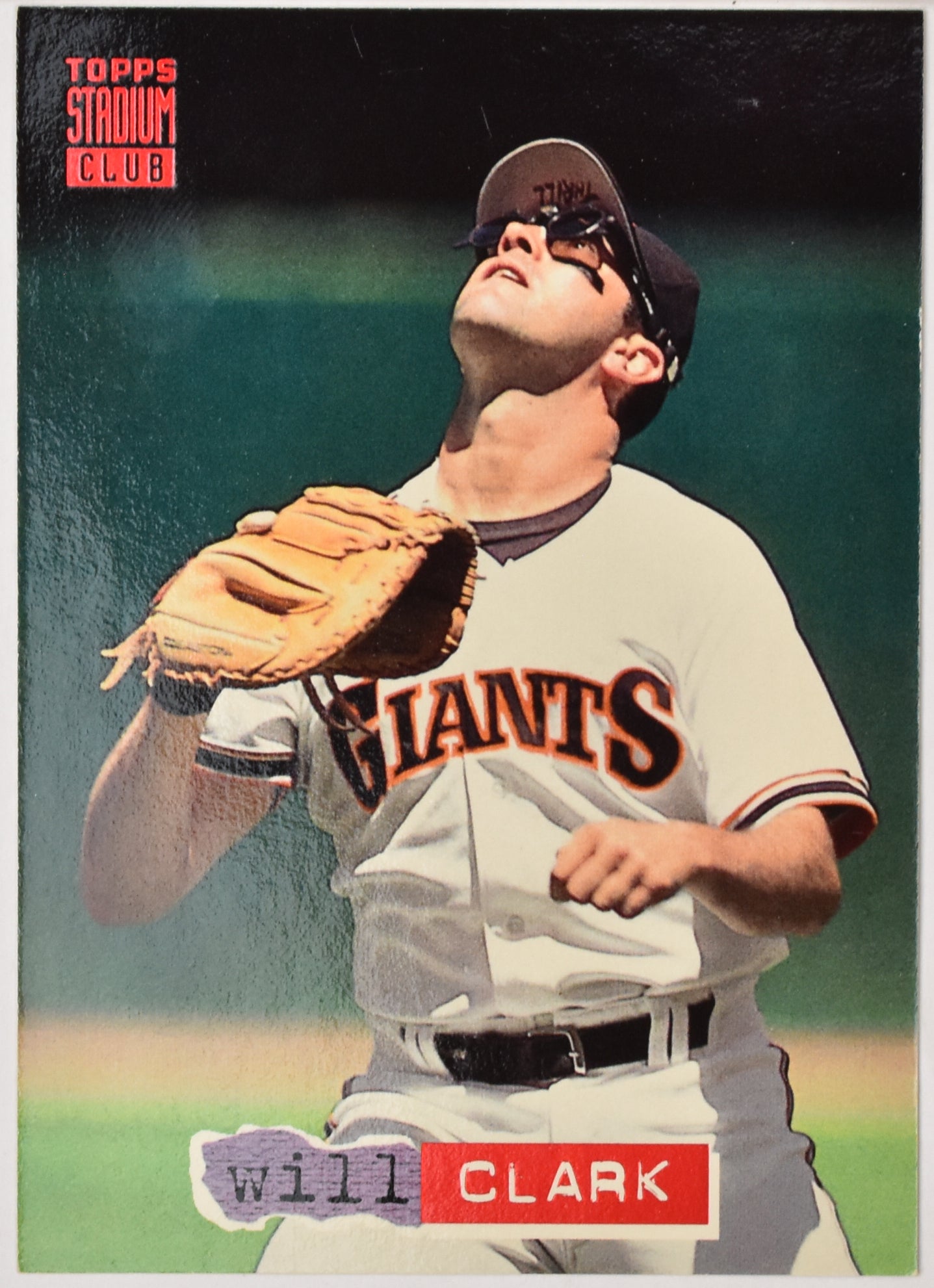 Will Clark 203 Topps Stadium Club 1994 Baseball Card