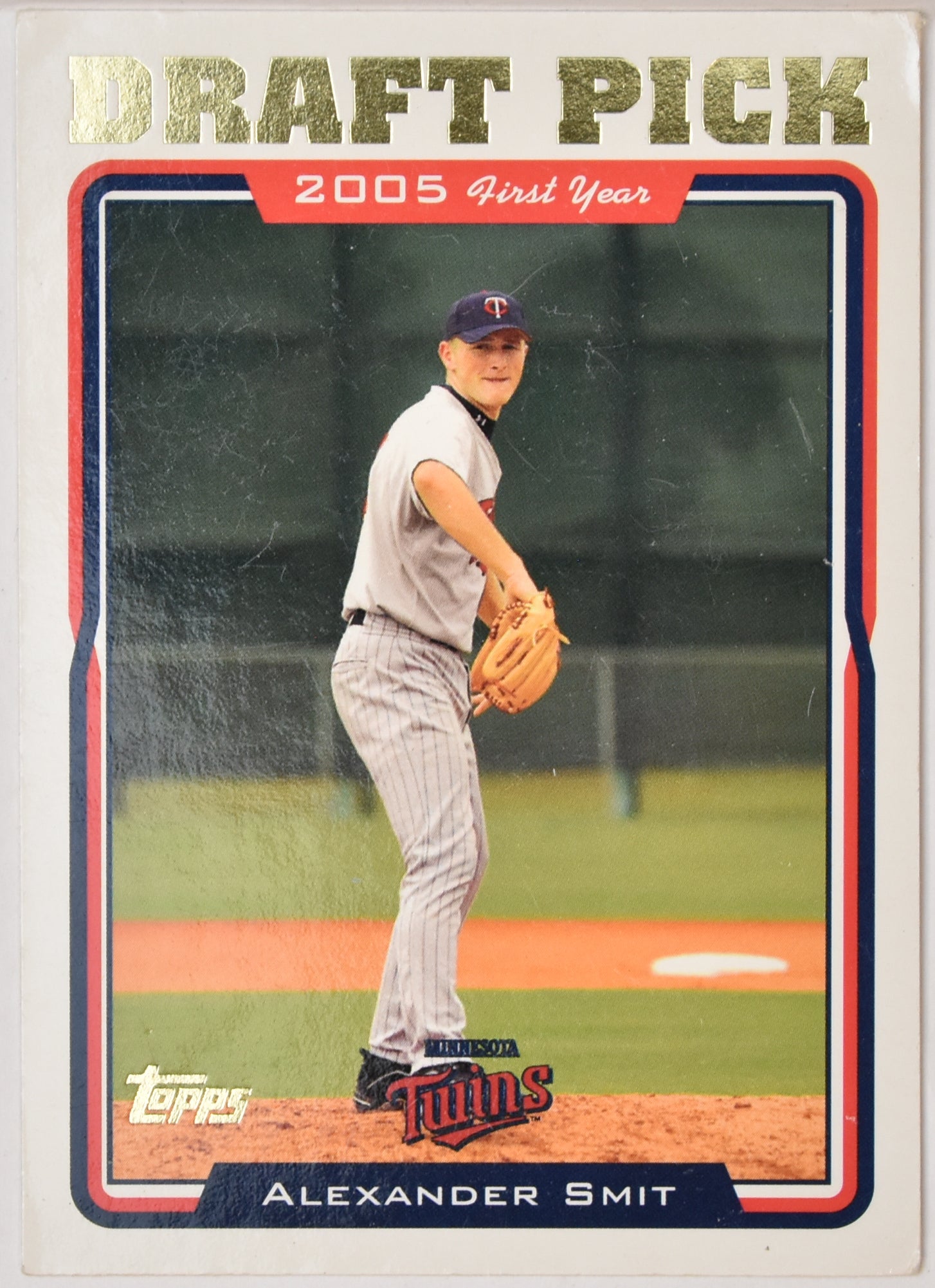 Alexander Smit 679 Topps Baseball Card 2005 Draft Pick