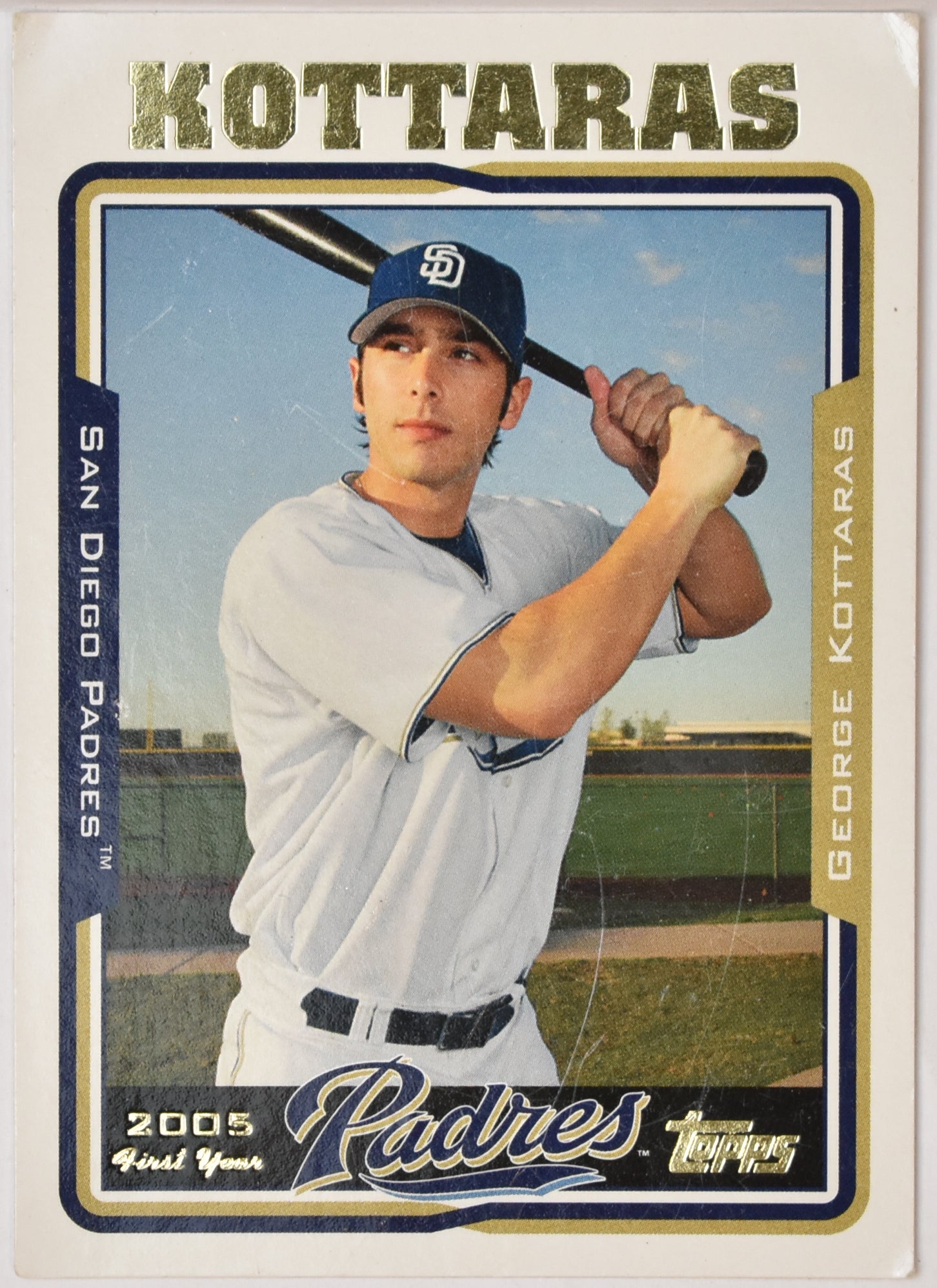 George Kottaras UH290 Topps Baseball Card 2005