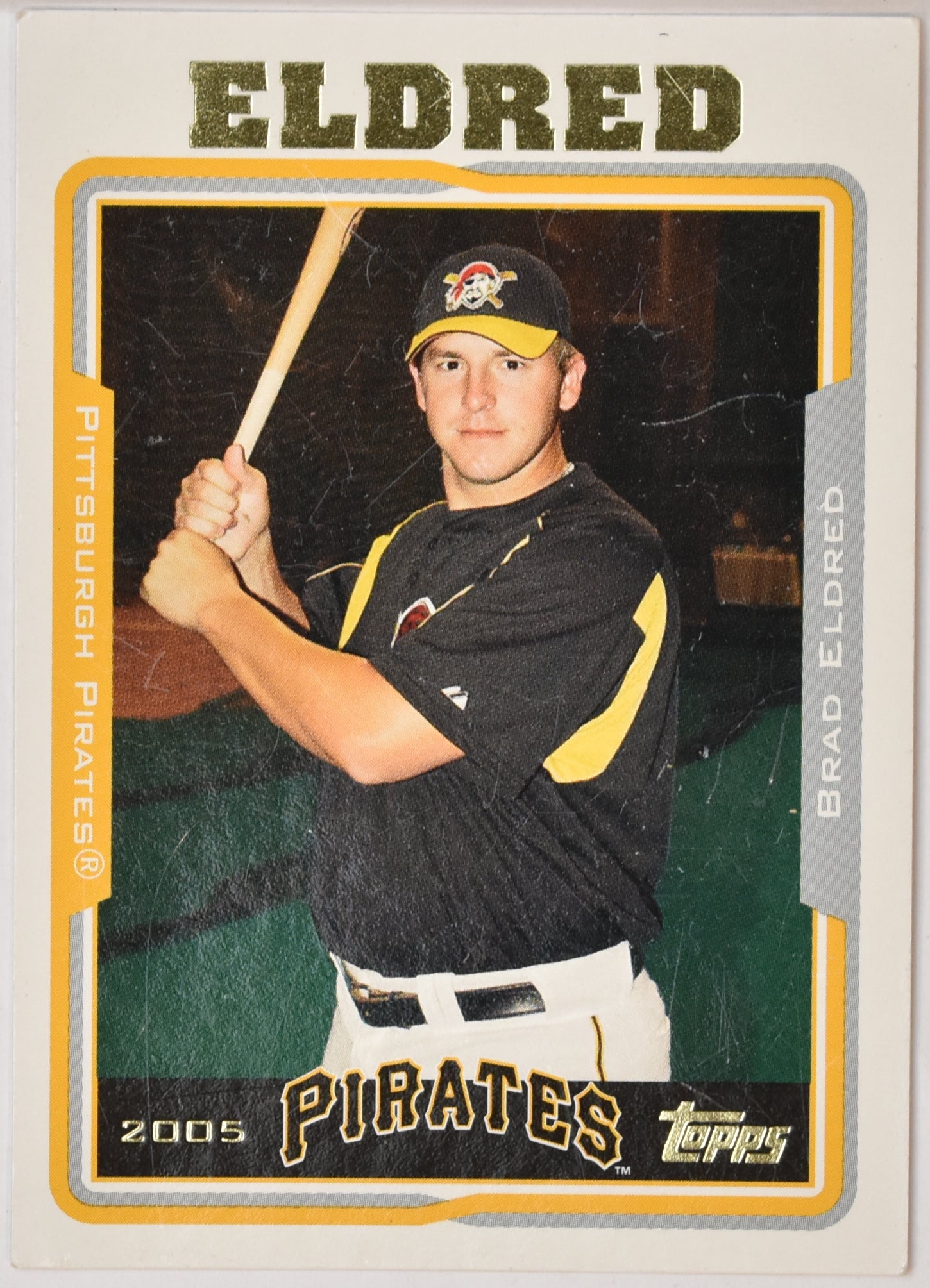 Brad Eldred UH59 Topps Baseball Card 2005
