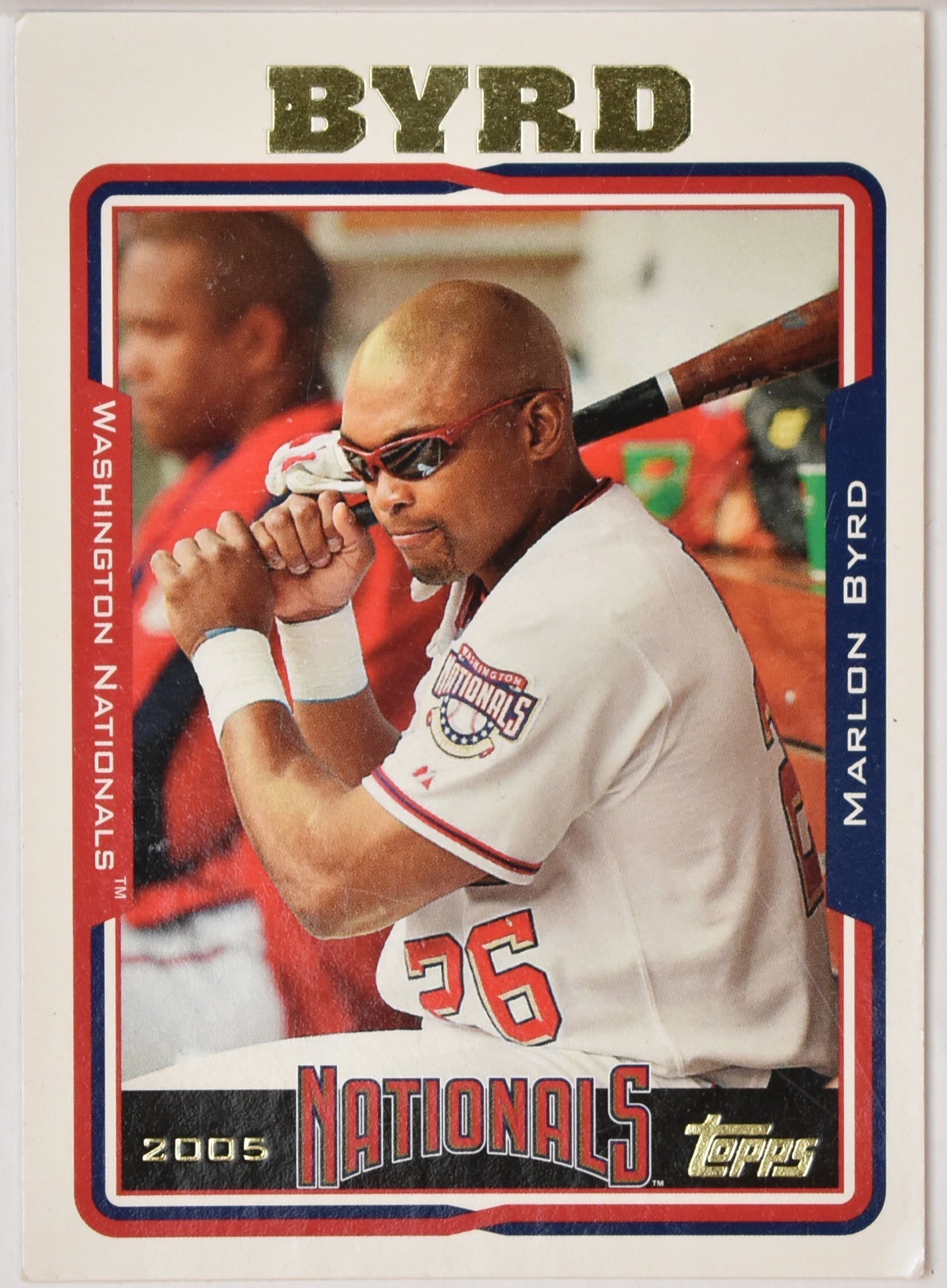 Marlon Byrd UH55 Topps Baseball Card 2005