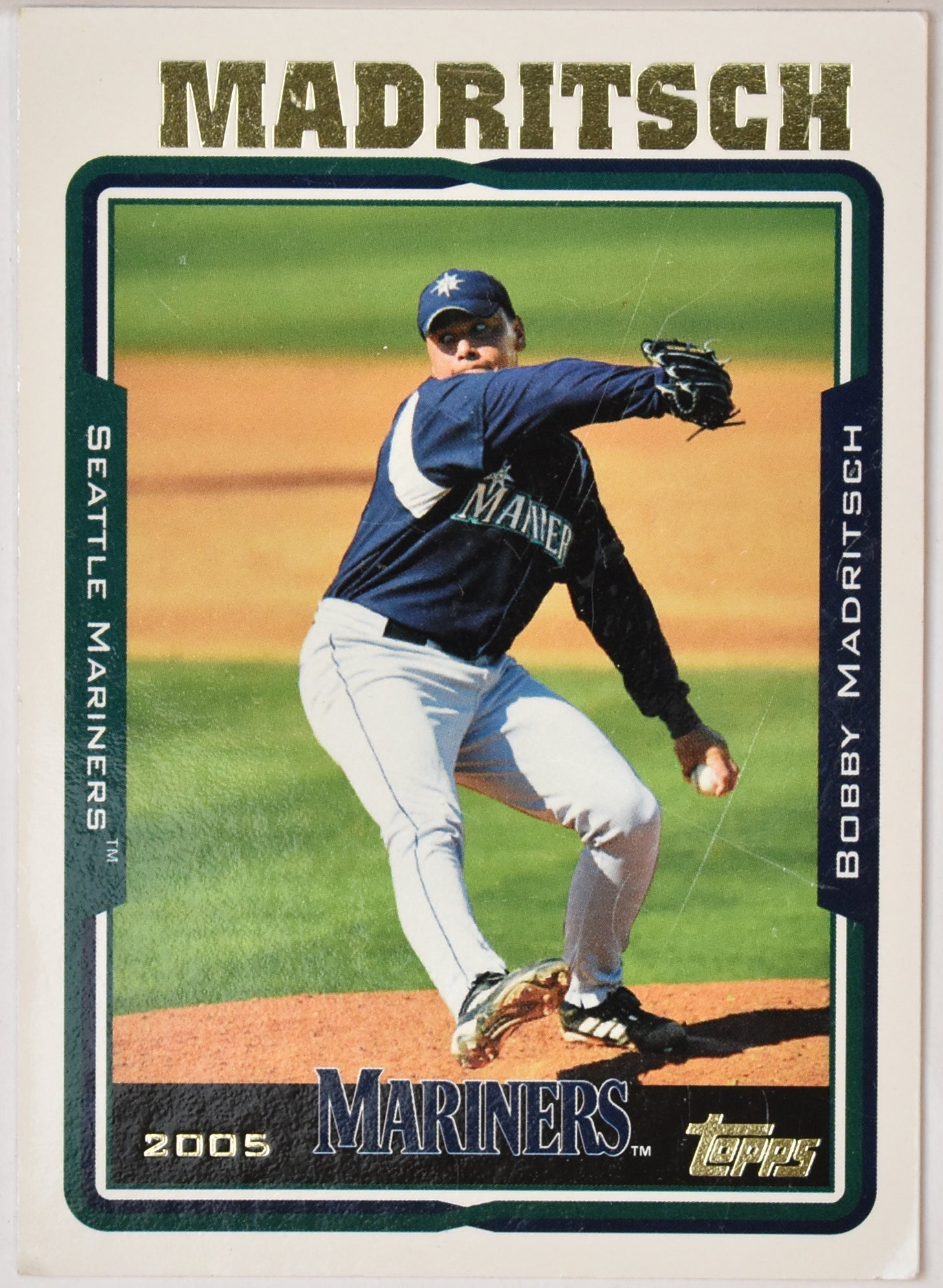 Bobby Madritsch 486 Topps Baseball Card 2005