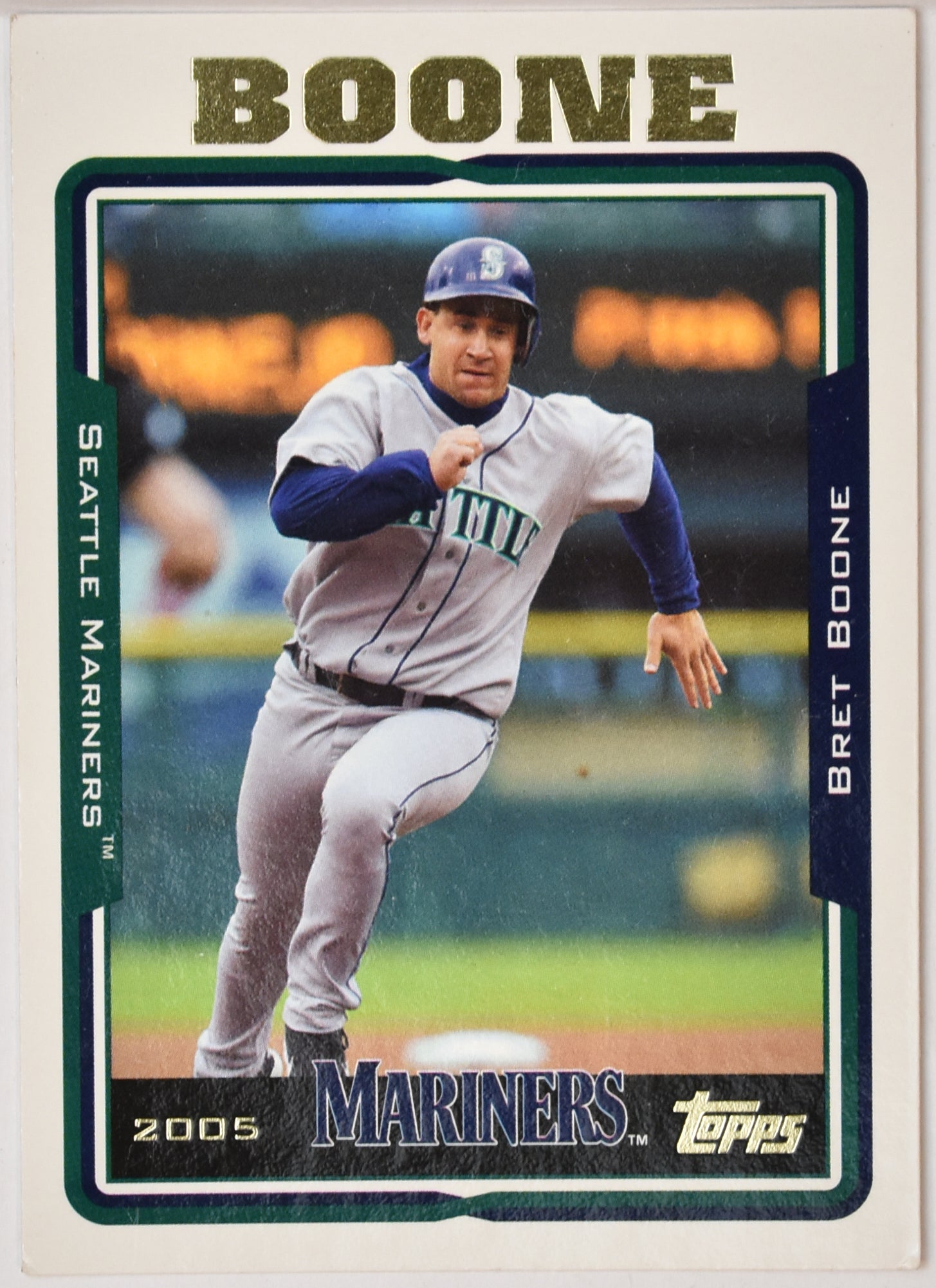 Bret Boone 90 Topps Baseball Card 2005