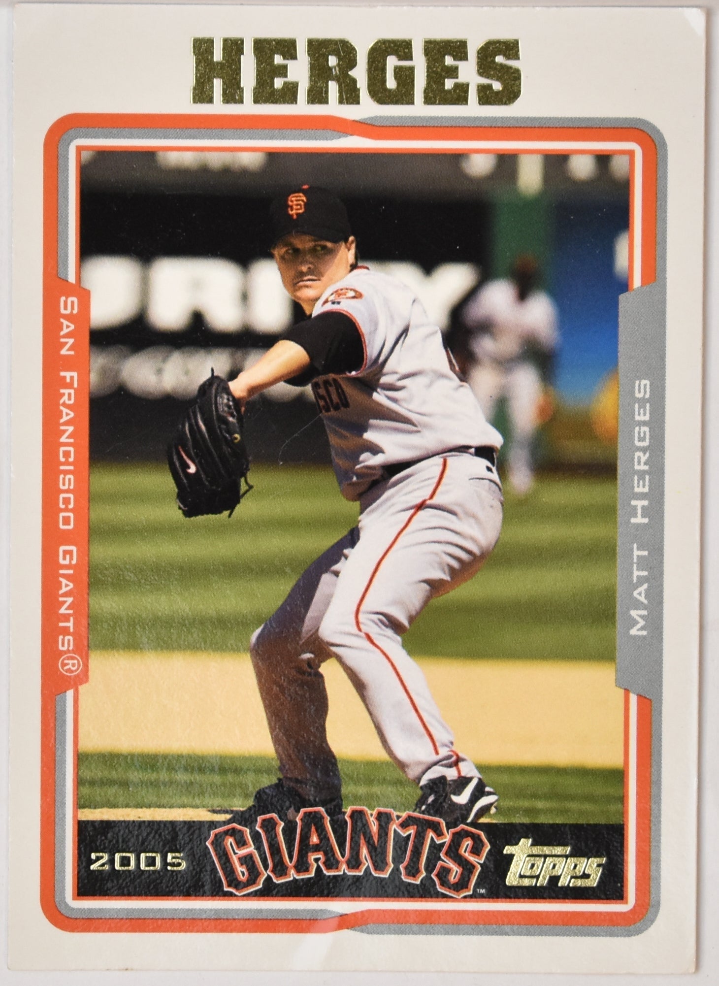 Matt Herges 205 Topps Baseball Card 2005