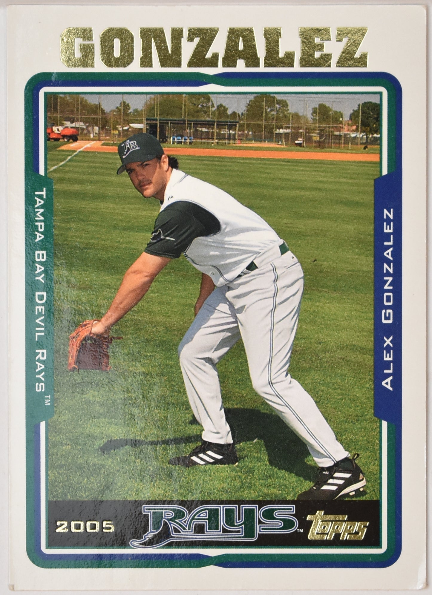 Alex Gonzales 590 Topps Baseball Card 2005