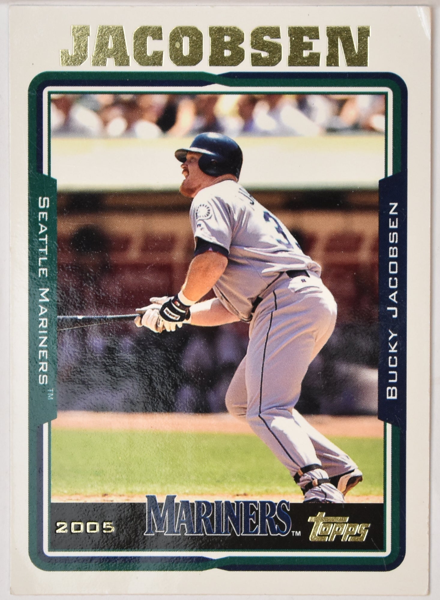 Bucky Jacobsen 394 Topps Baseball Card 2005