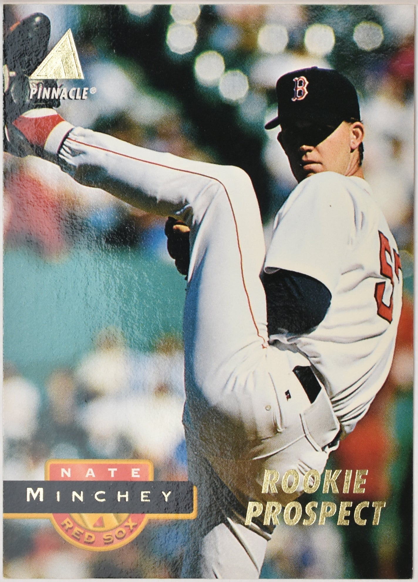 Nate Minchey 406 Pinnacle 1994 Baseball Card