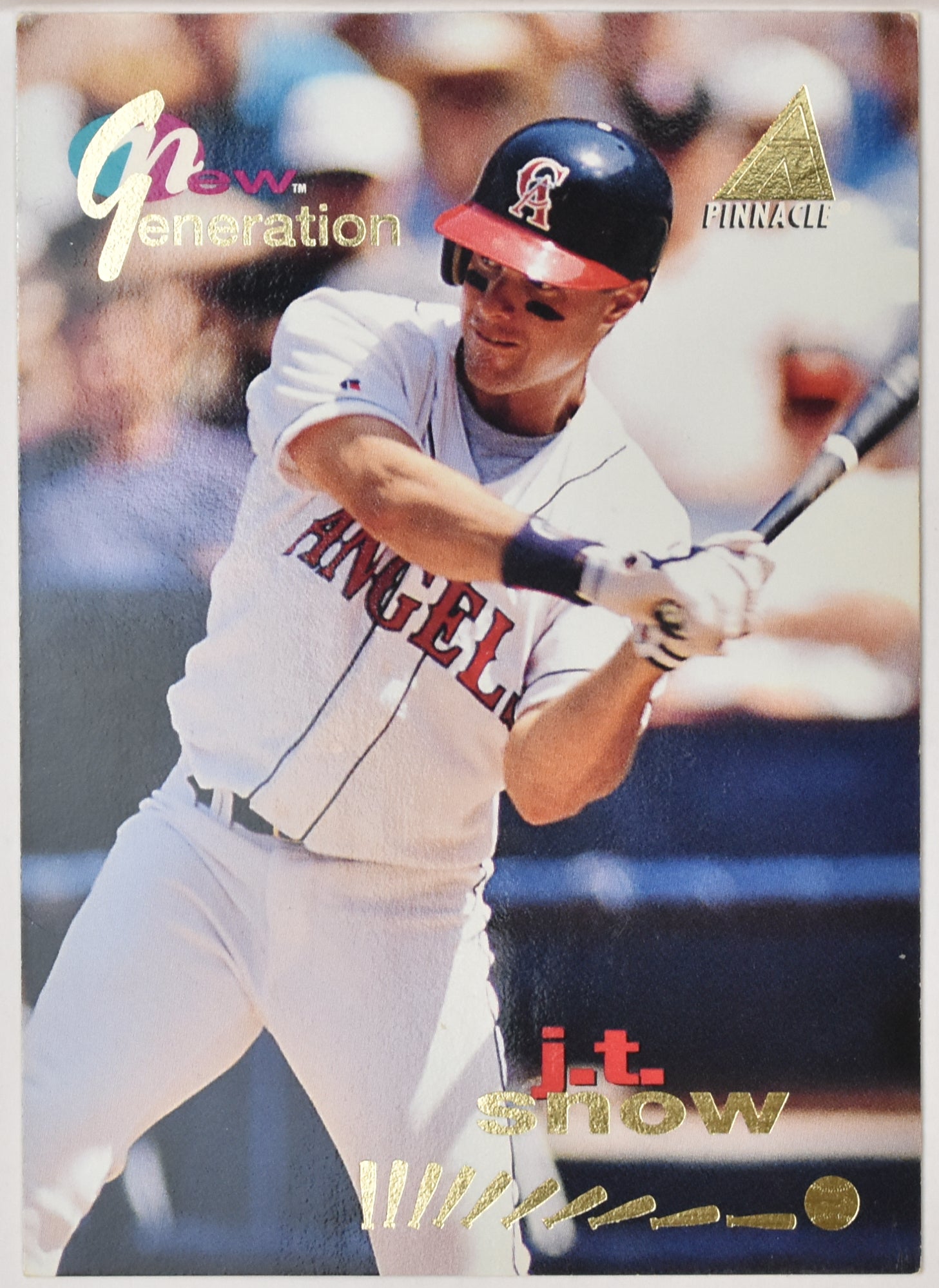Jt Snow NG 9 New Generation Pinnacle 1994 Baseball Card
