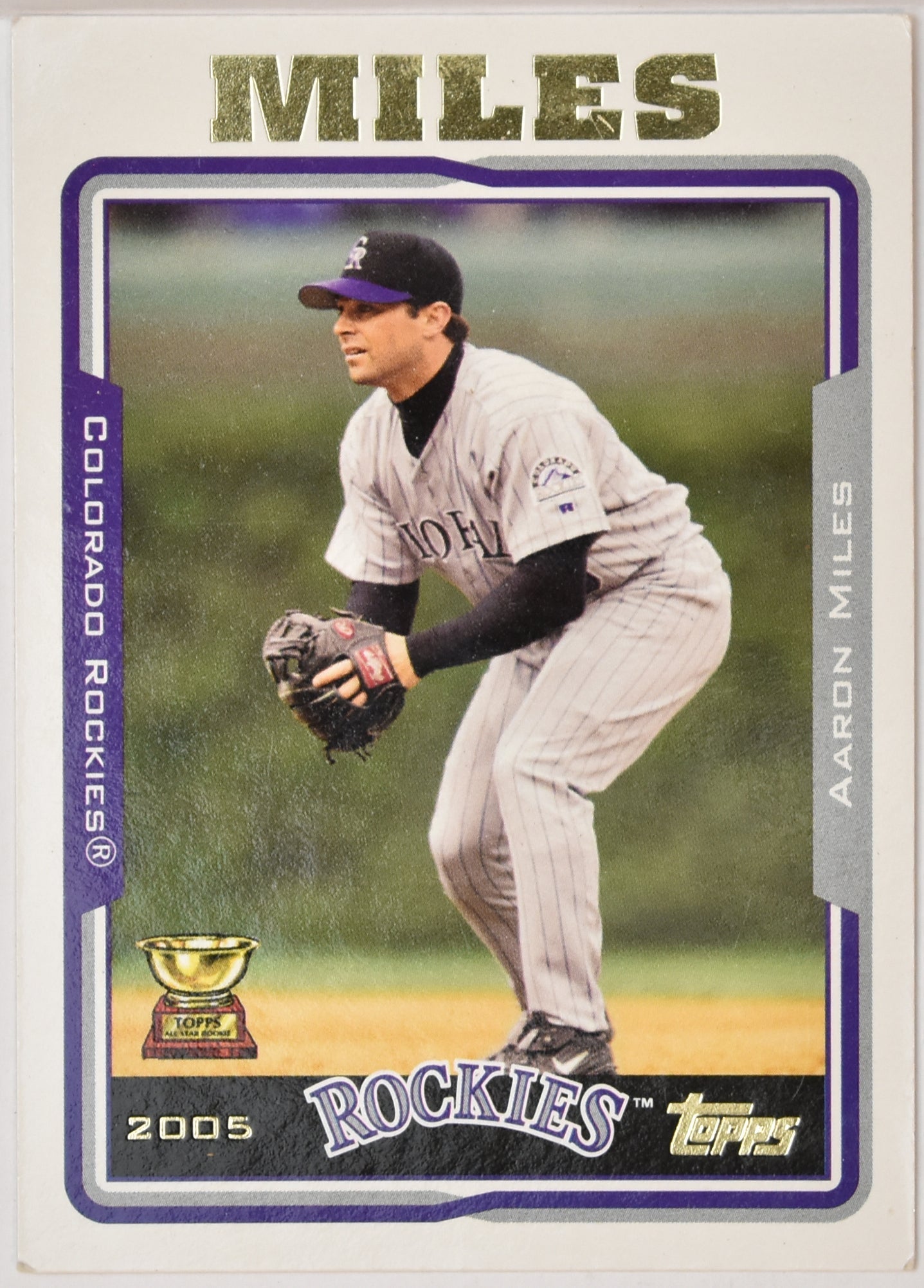 Aaron Miles 537 Topps Baseball Card 2004