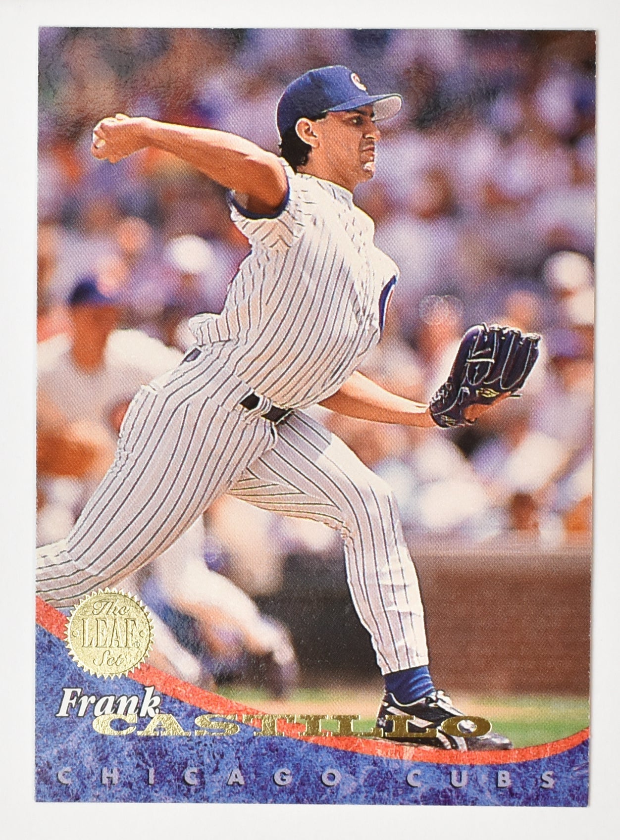 Frank Castillo 217 Chicago Cubs Leaf Set 1994 Baseball Card