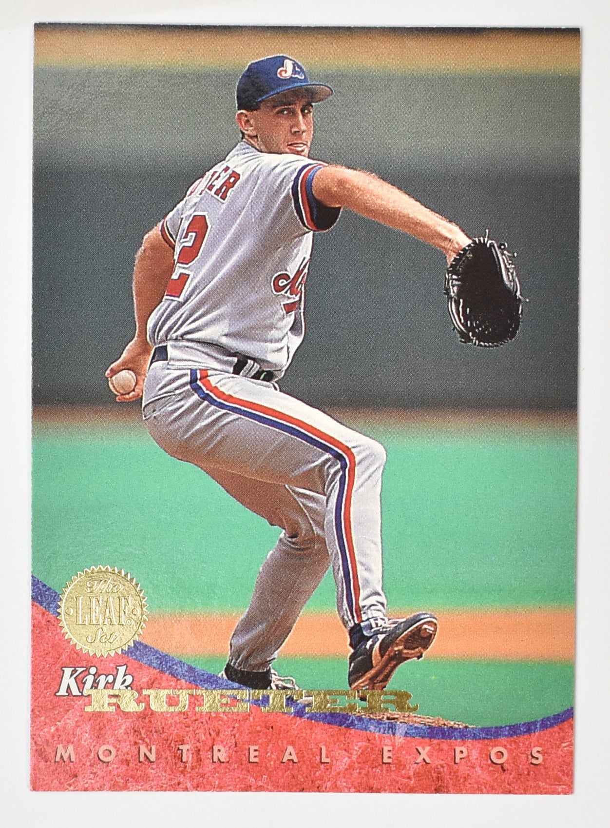 Kirk Rueter 8 Montreal Expos Leaf Set 1994 Baseball