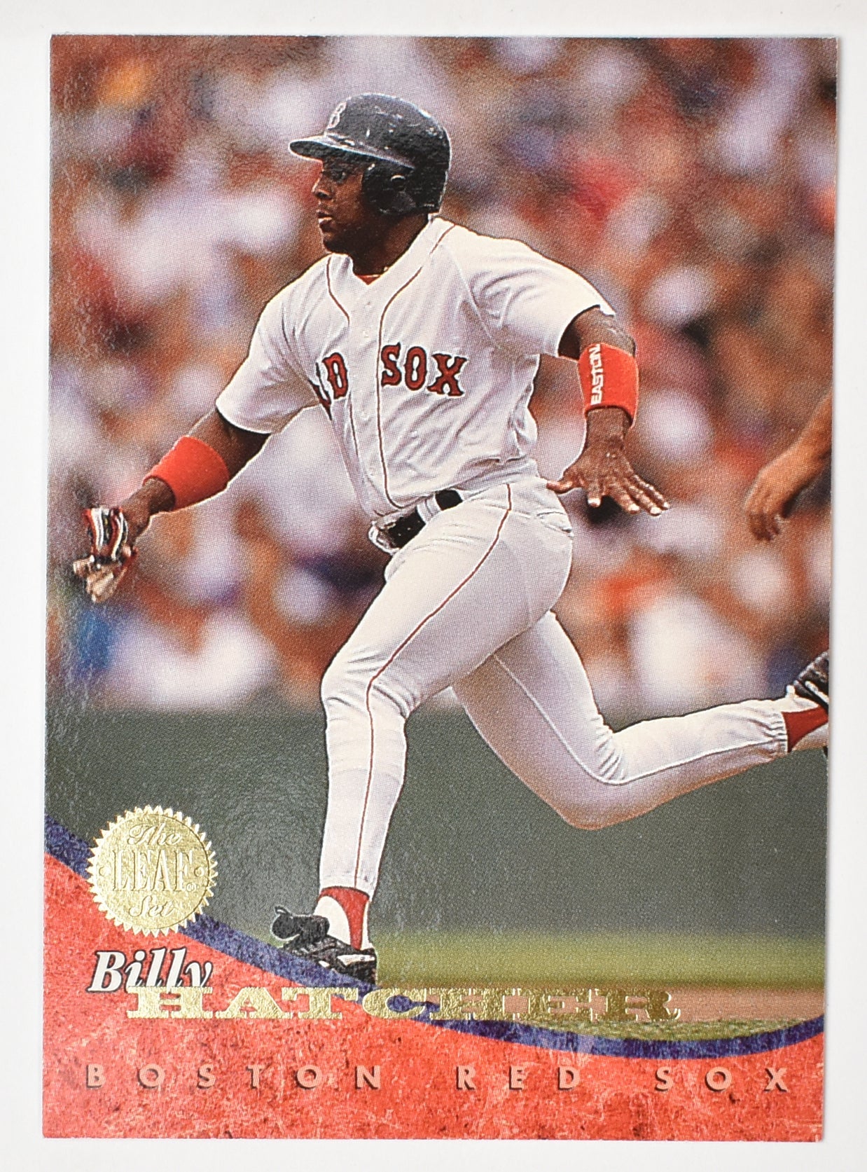 Billy Hatcher 34 Boston Red Sox Leaf Set 1994 Baseball