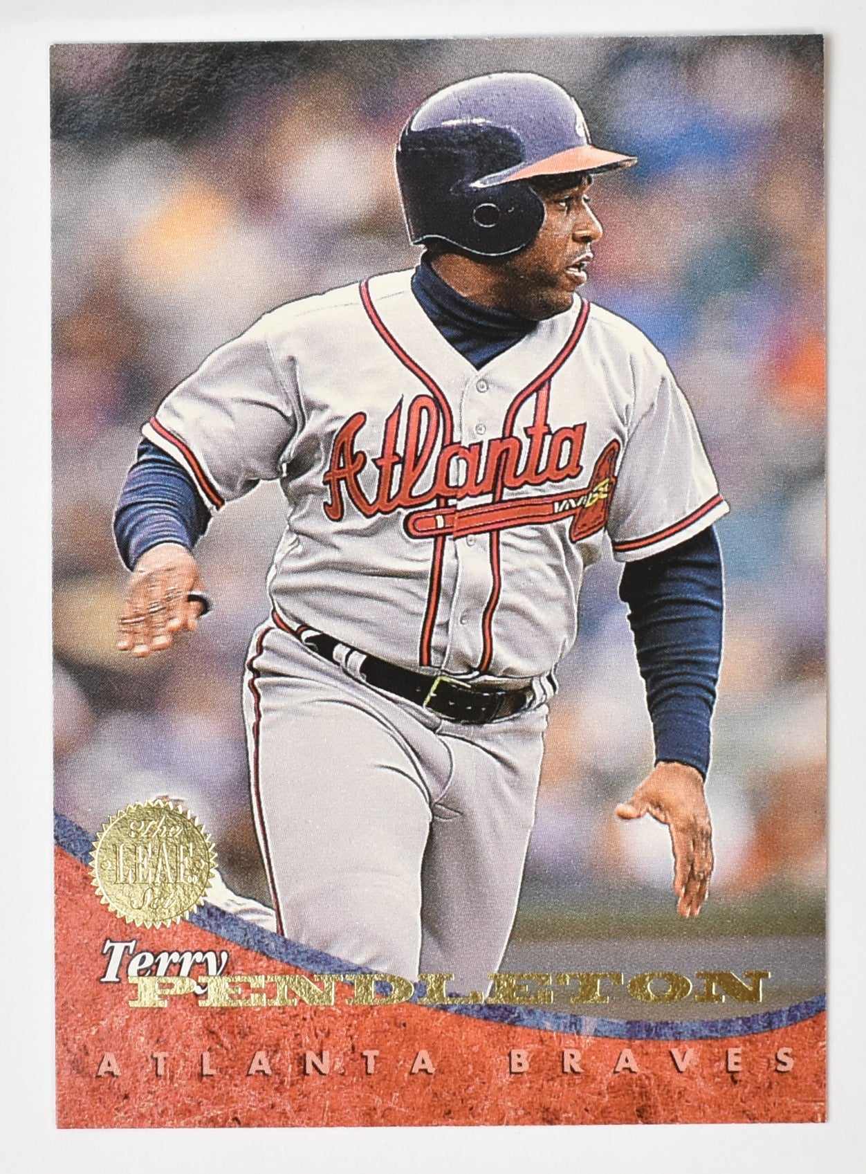 Terry Pendleton 189 Braves Leaf Set 1994 Baseball Card