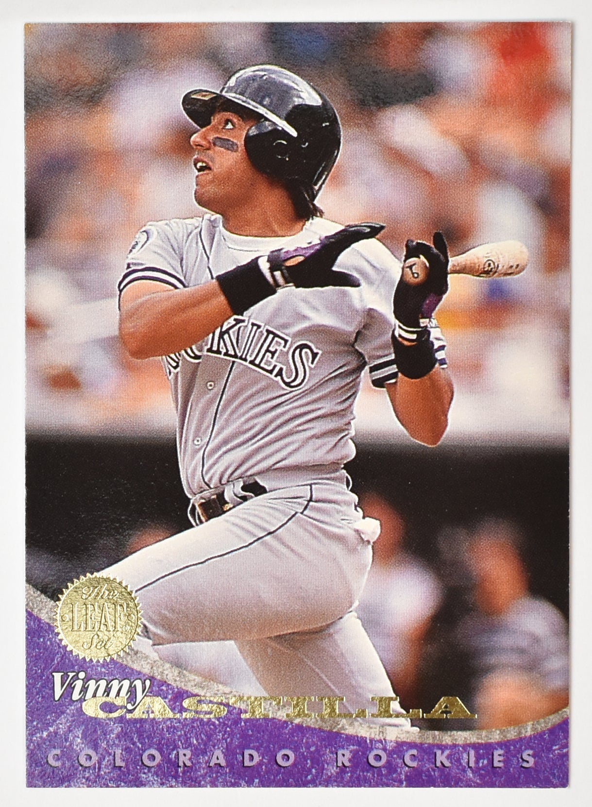 Vinny Castilla 214 Rockies Leaf Set 1994 Baseball Card