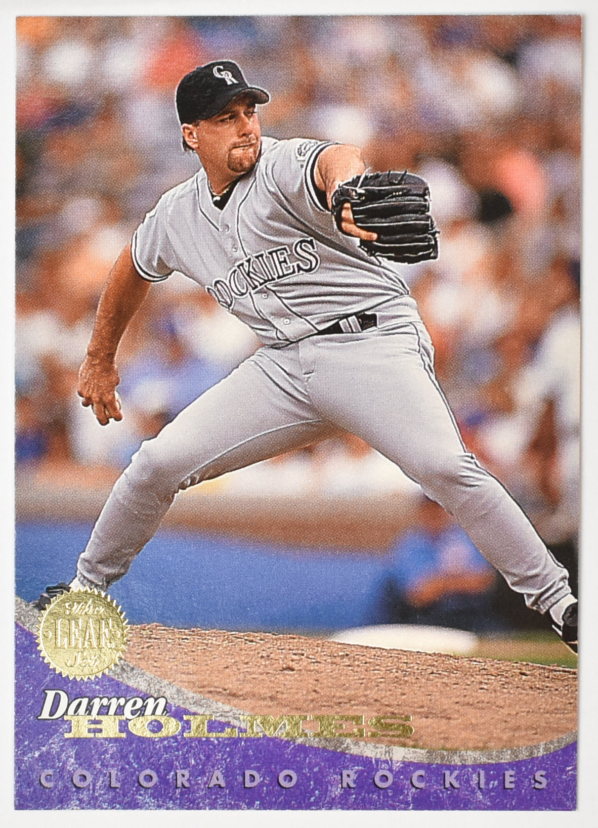 Darren Holmes 119 Rockies Leaf Set 1994 Baseball Card