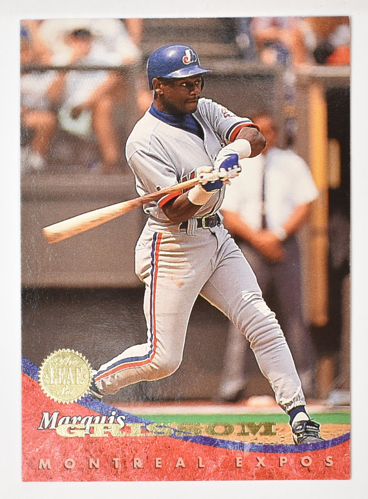 Marquis Grissom 174 Montreal Expos Leaf Set 94 Baseball Card