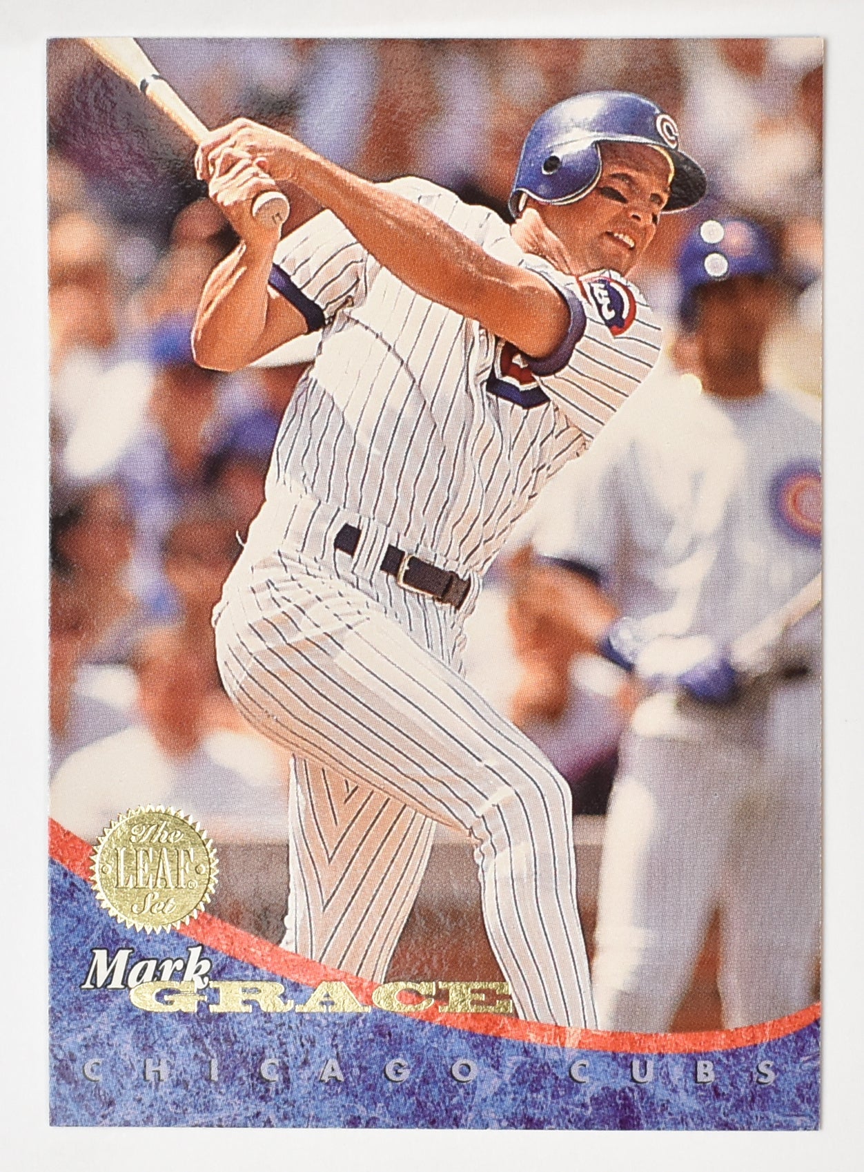 Mark Grace 43 Cubs Leaf Set 94 Baseball Card