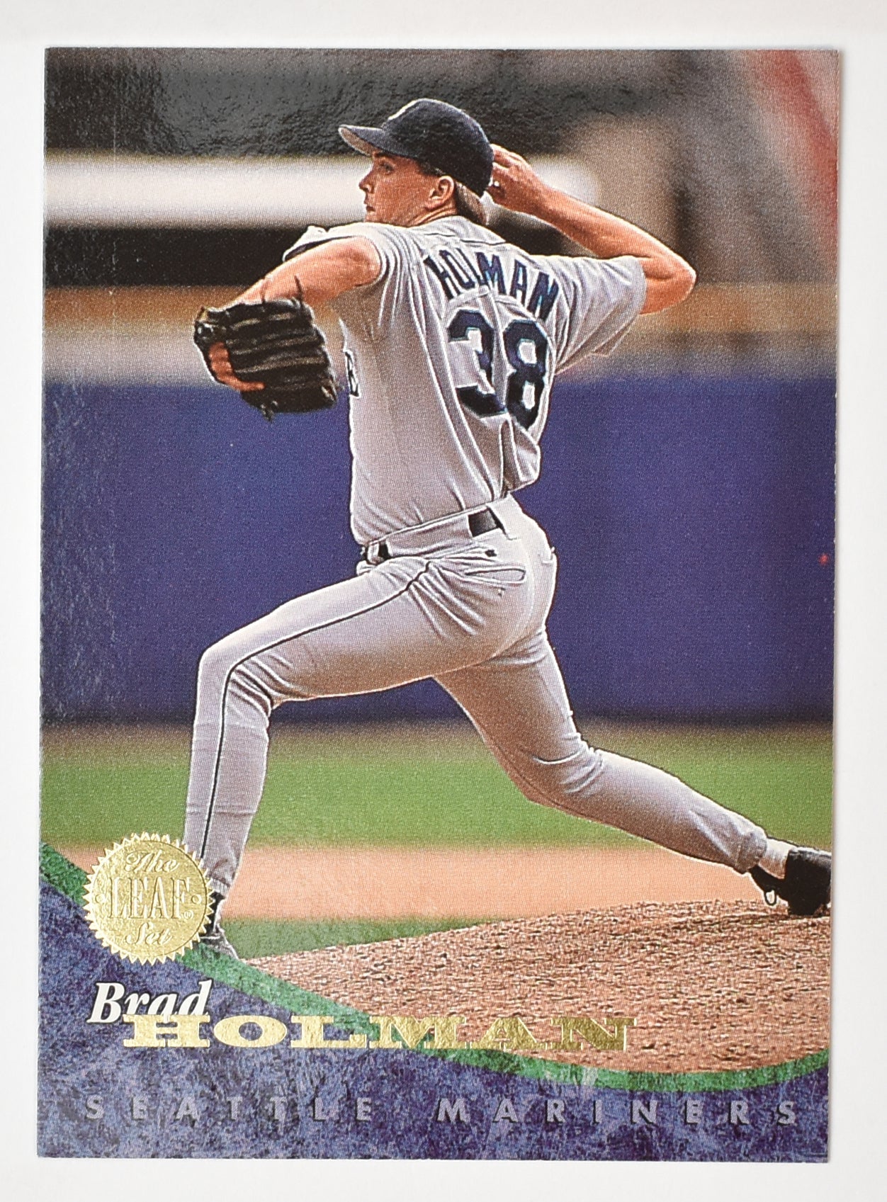 Brad Holman 35 Marines Leaf Set 1994 Baseball Card