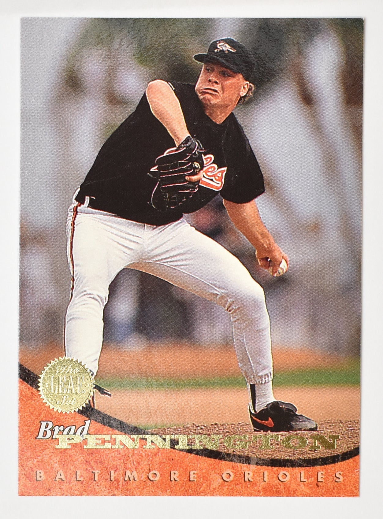 Brad Pennington 177 Orioles Leaf Set 1994 Baseball