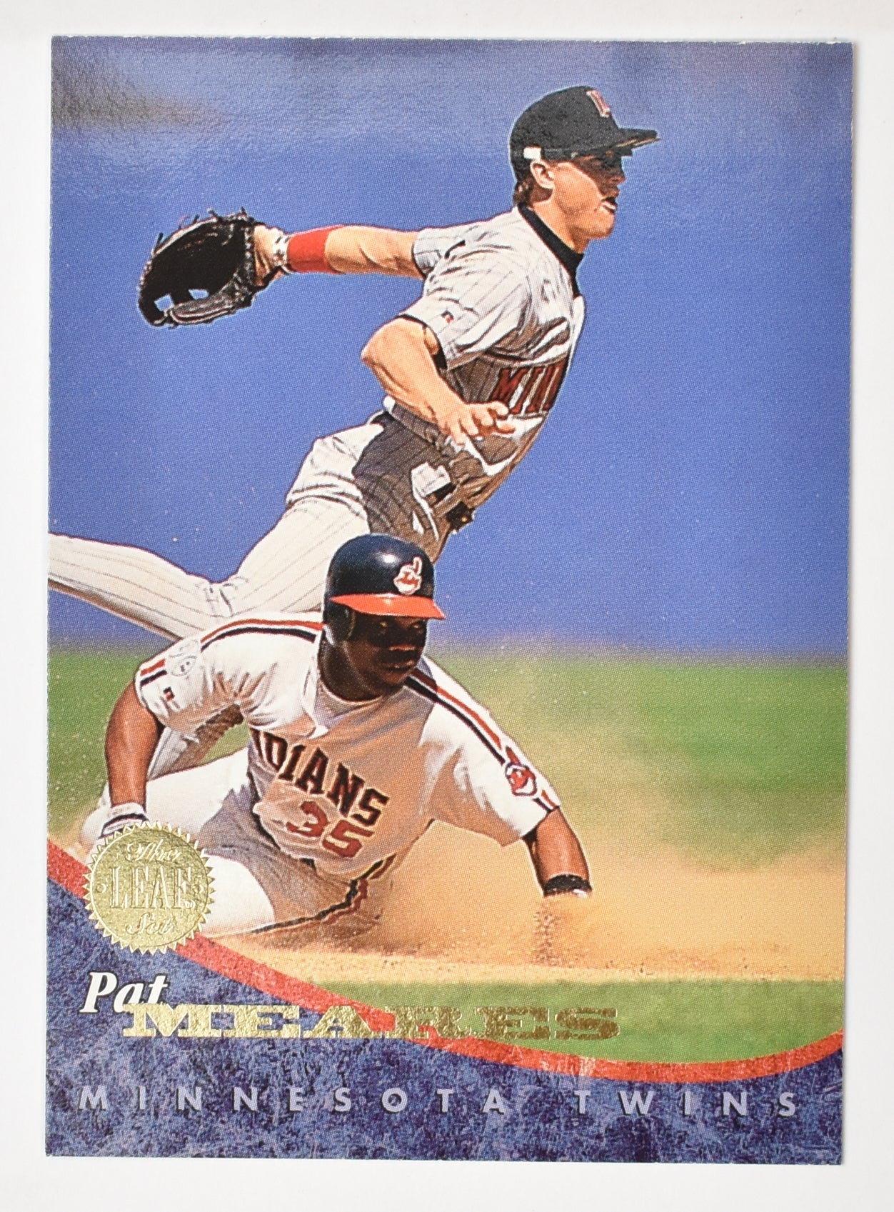 Pat Meares 157 Minnesota Twins Leaf Set 1994 Baseball Card