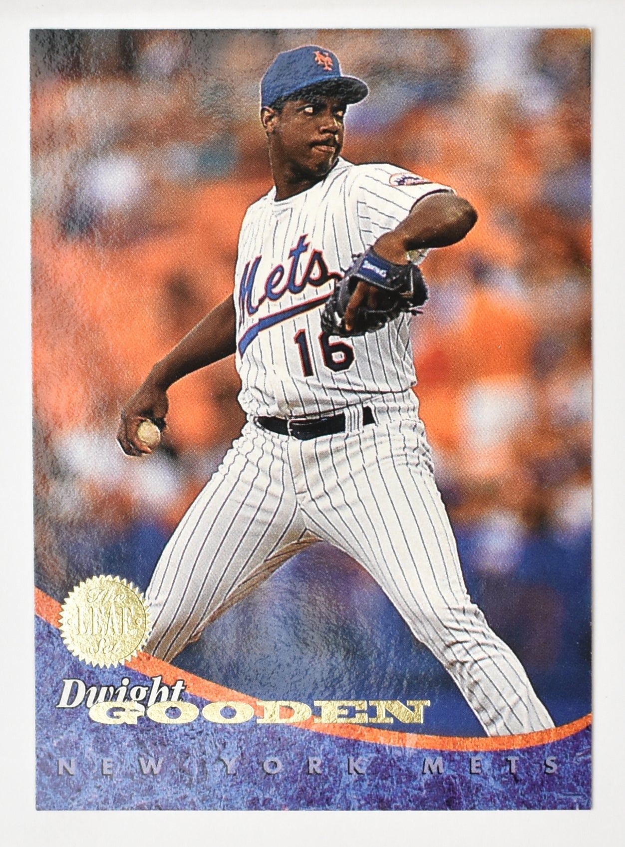 Dwight Gooden 10 New York Mets Leaf Set 1994 Baseball Card