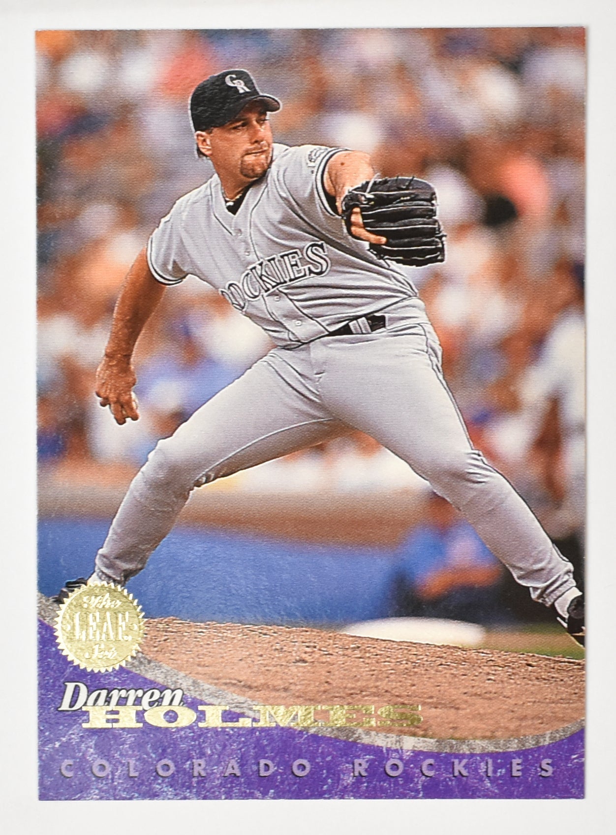 Darren Holmes 119 Rockies Leaf Set 1994 Baseball