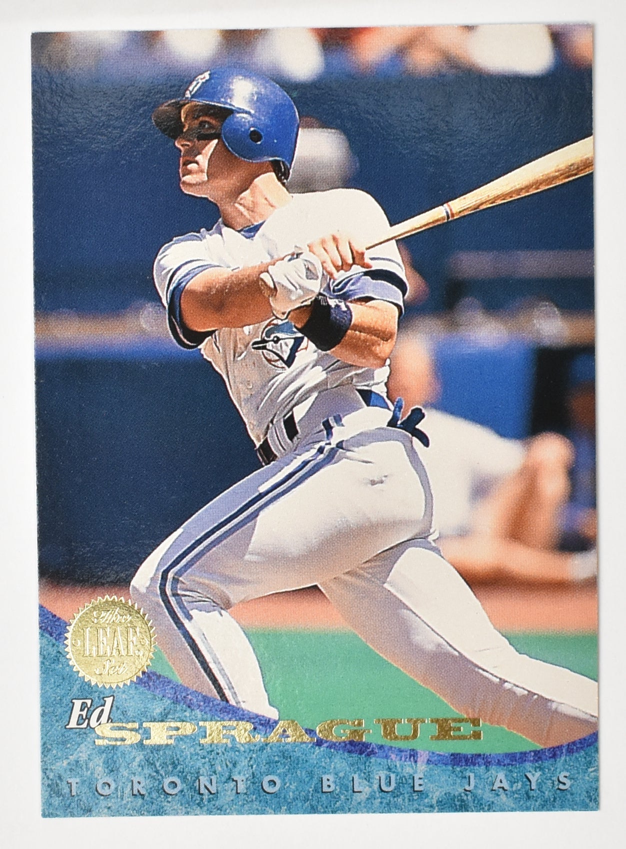 Ed Sprague 117 Blue Jays Leaf Set 1994 Baseball Card
