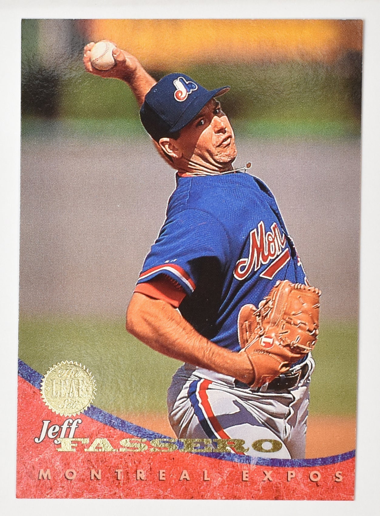 Jeff Fassero 181 Expos Leaf Set 1994 Baseball Card