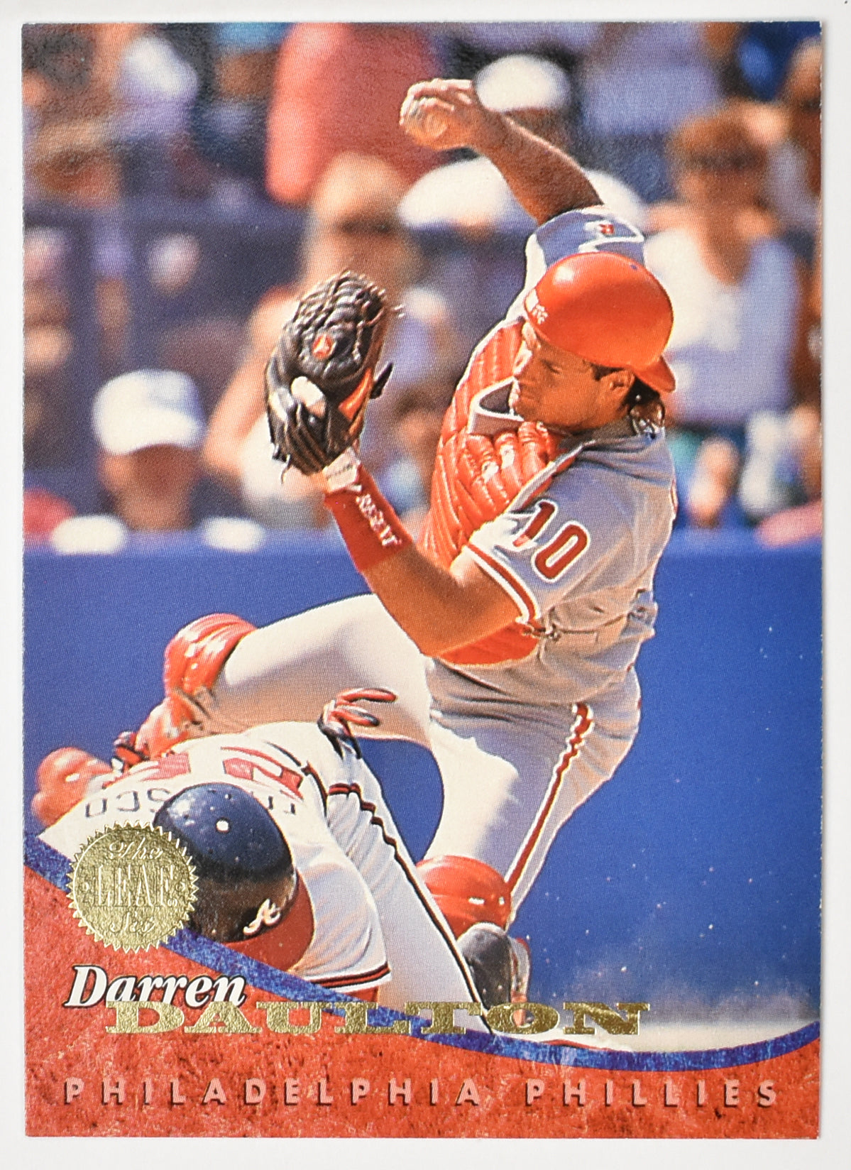 Darren Daulton 170 Phillies Leaf Set 1994 Baseball Card