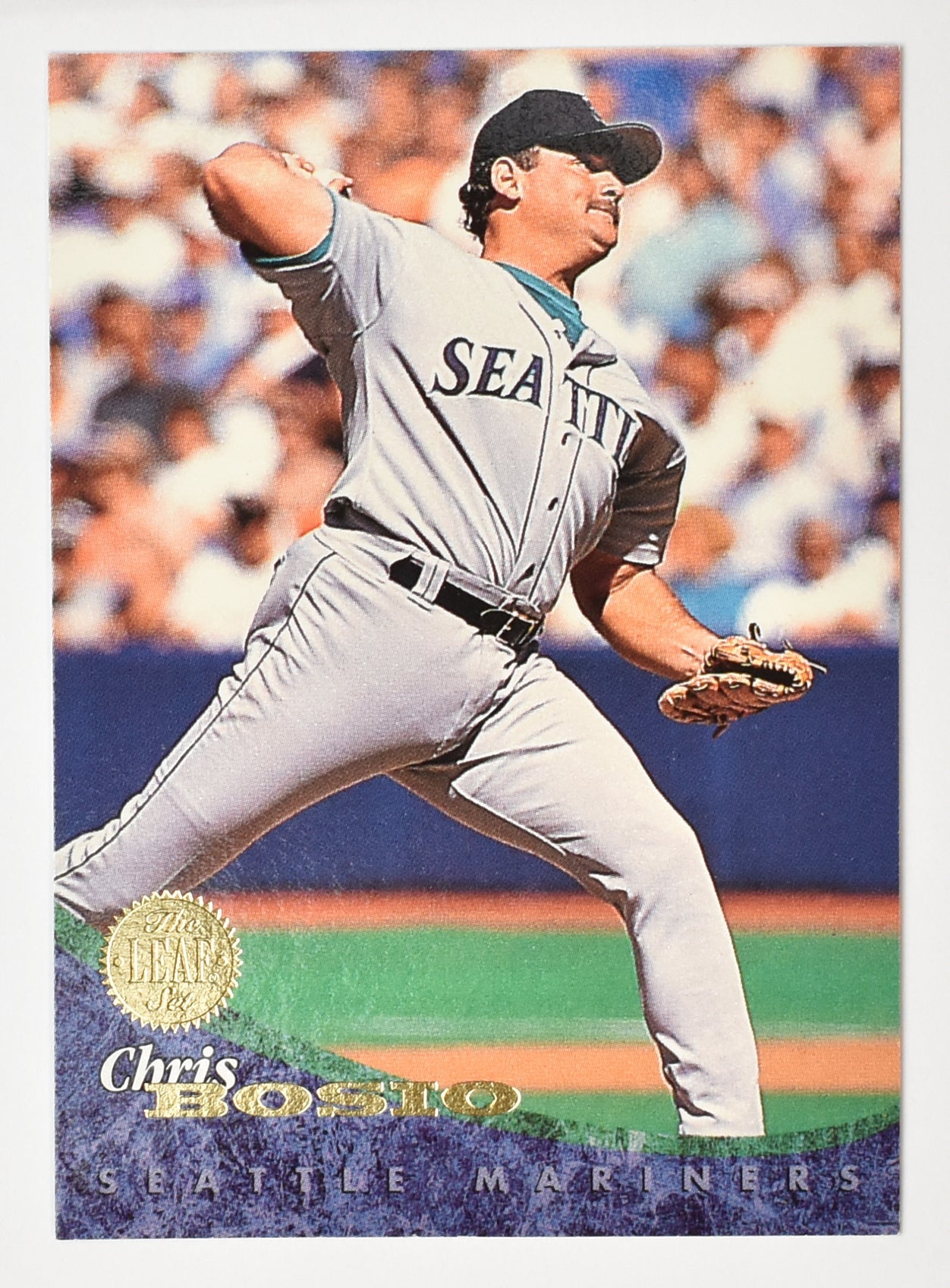 Chris Bosio 9 Marlins Leaf Set 94 Baseball Card