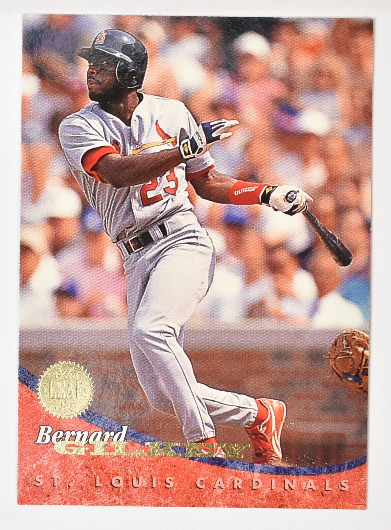 Bernard Gilkey 152 St Louis Cardinals Leaf Set 1994 Baseball Card
