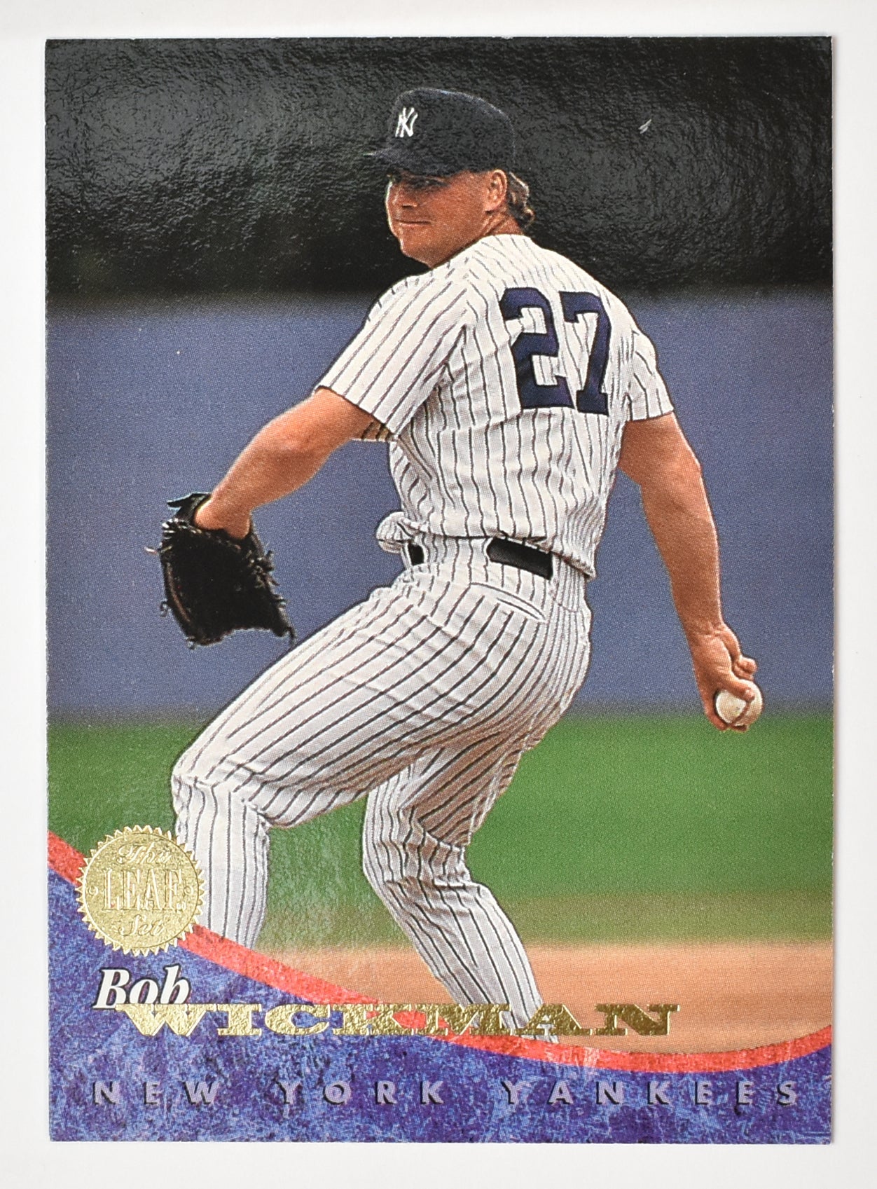 Bob Wickman 206 New York Yankees Leaf 1994 Baseball Card