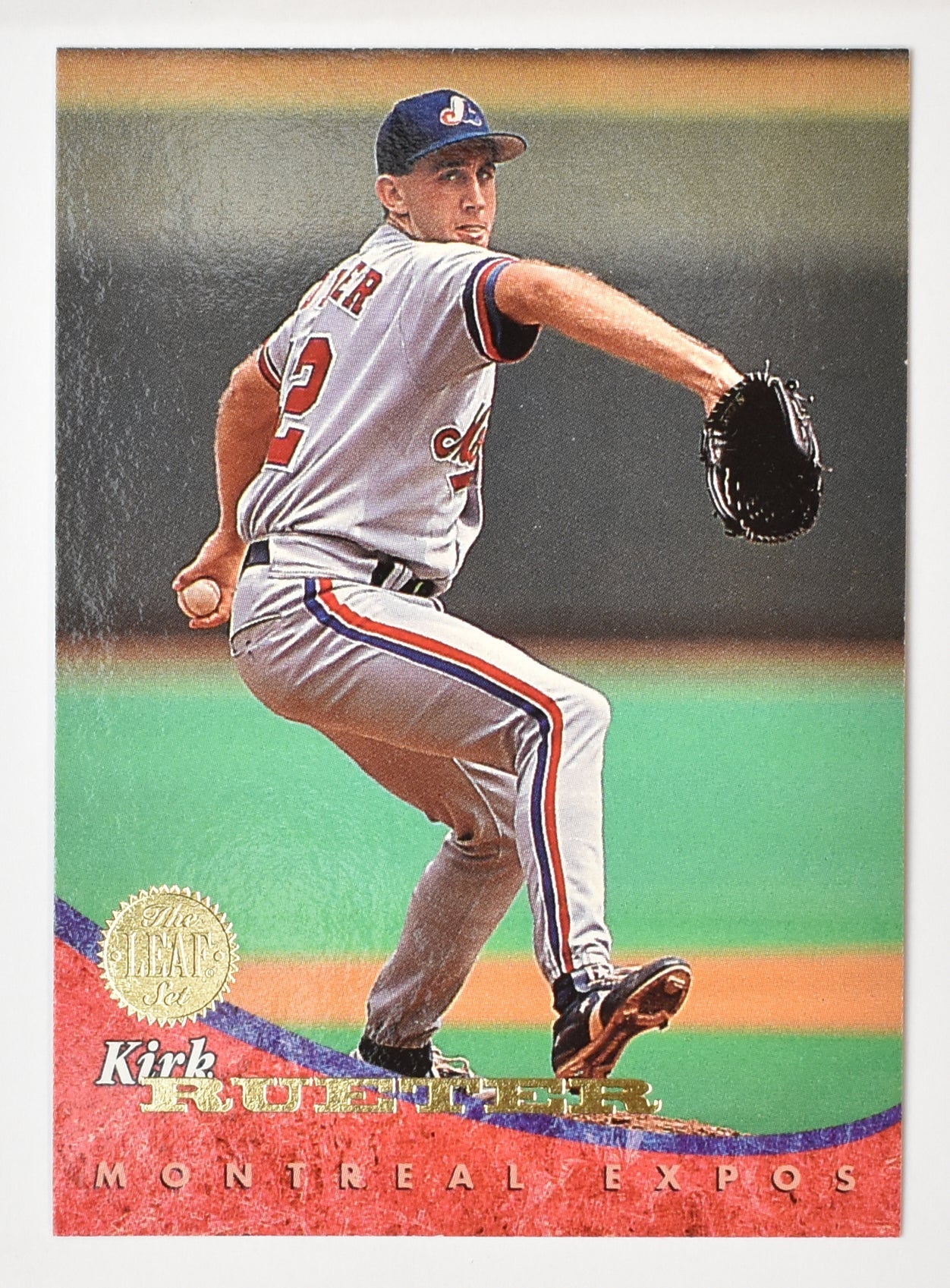 Kirk Rueter 8 Montreal Expos Leaf Set 1994 Baseball Card